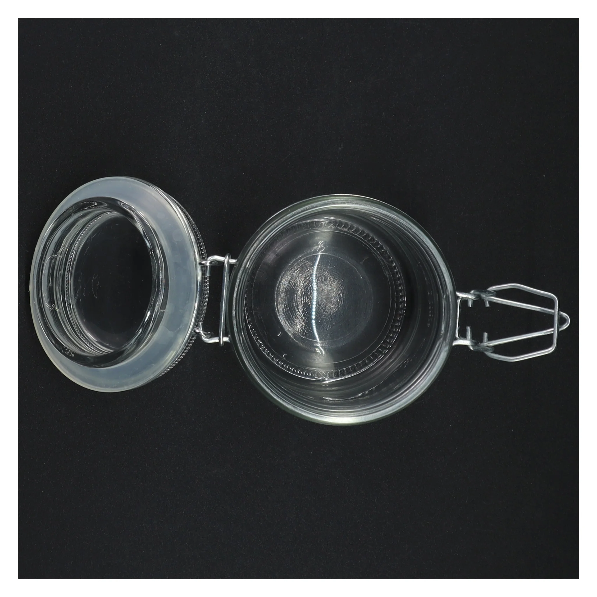 Patentglas med wirelukning (str. 10 x ø, 8 cm )