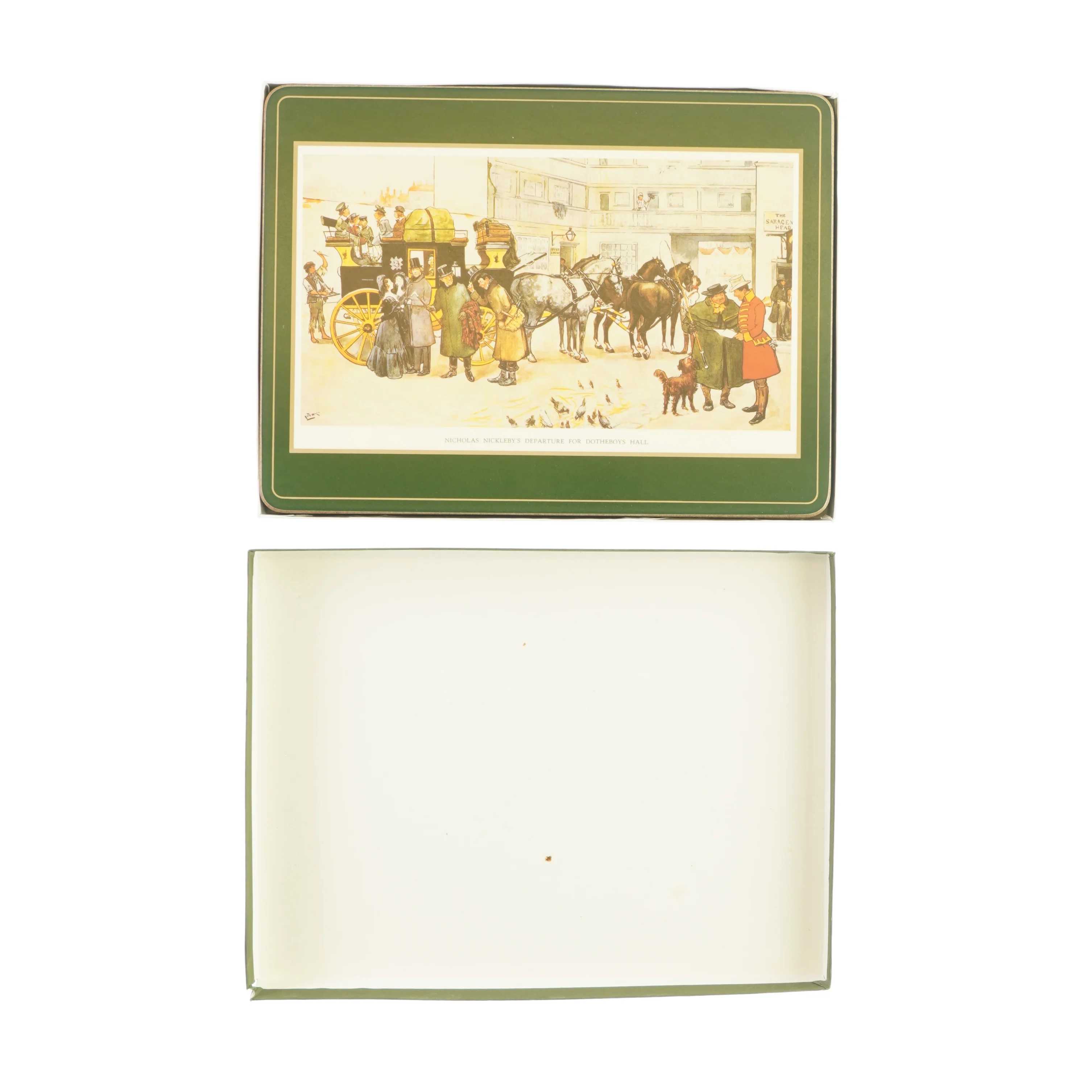 Bordskåne plader fra (6 styk)