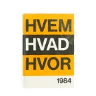 HVEM HVAD HVOR - 1984 (bog)