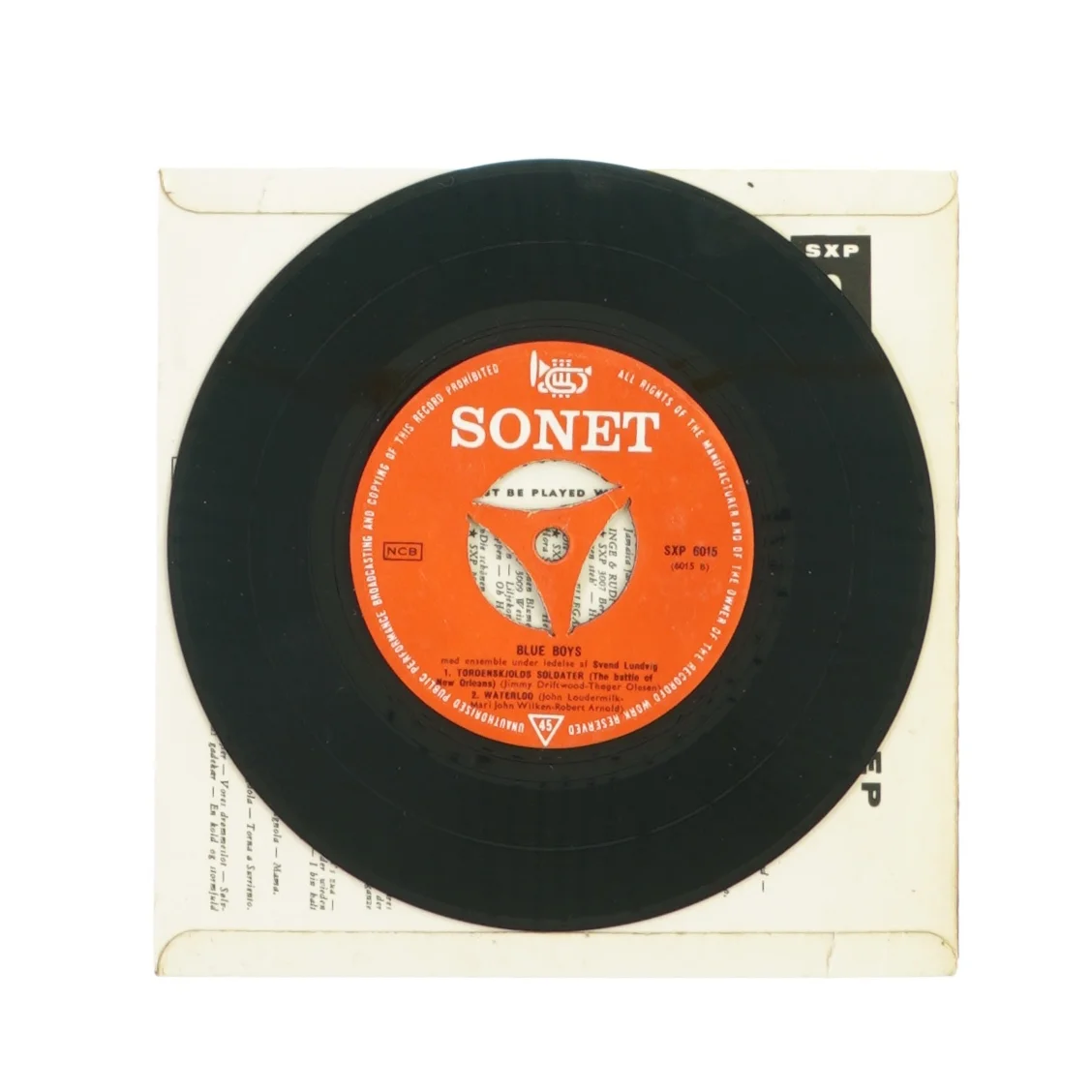 EP - Blue boys, Waterloo, Charlie Brown tordenskjolds soldater