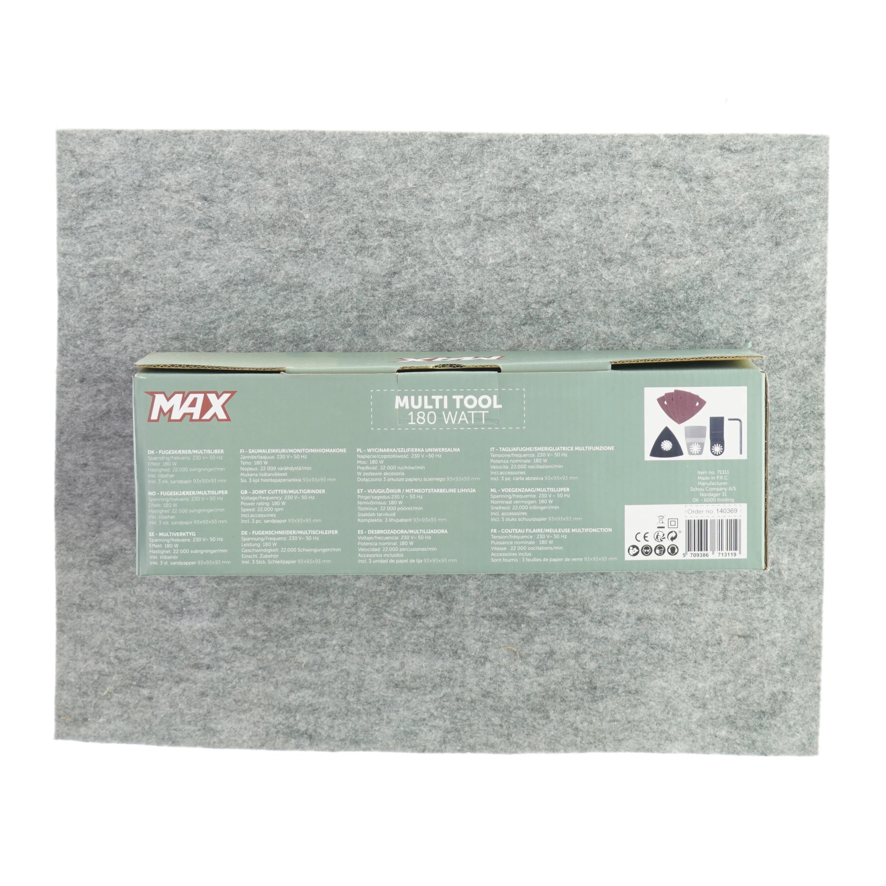 Multi tool fra Max (str. LBH: 33x8x11)