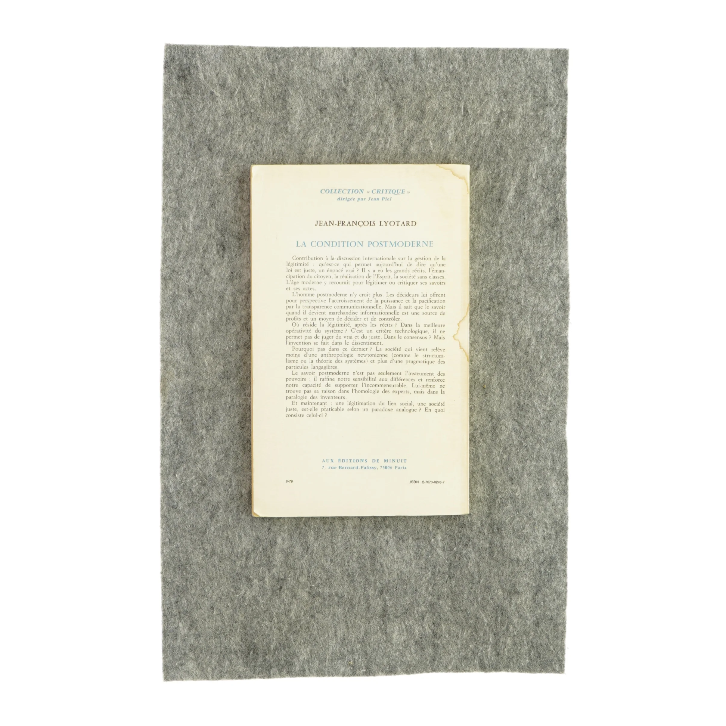 La condition postmoderne (bog)