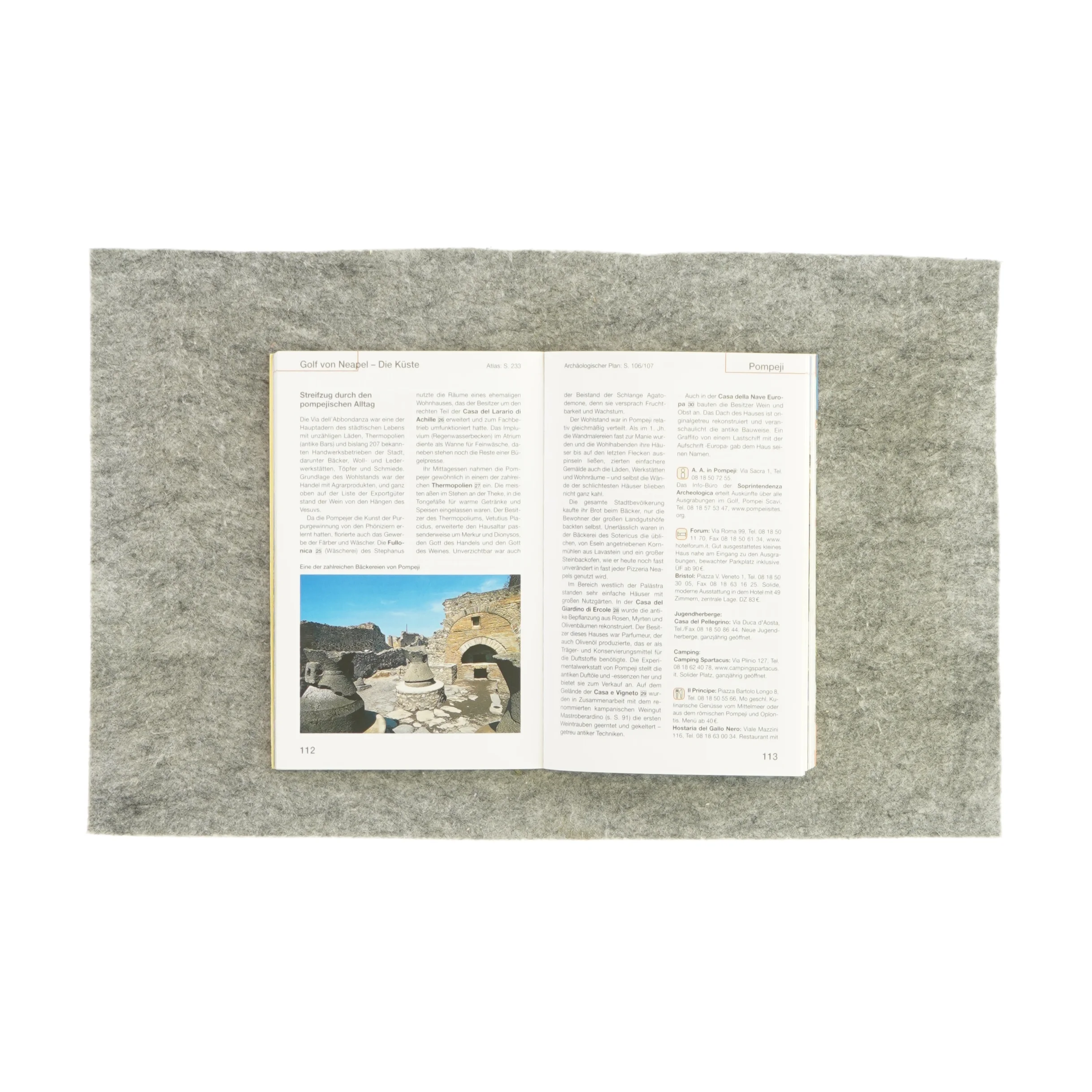 Neapel - Amalfiküste cilento, rejsebog (bog)