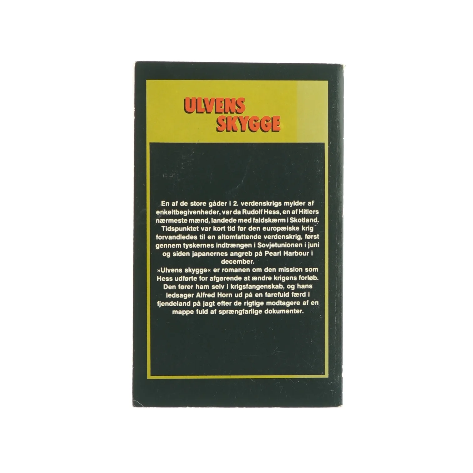 Ulvens skygge af James Barwick (bog)