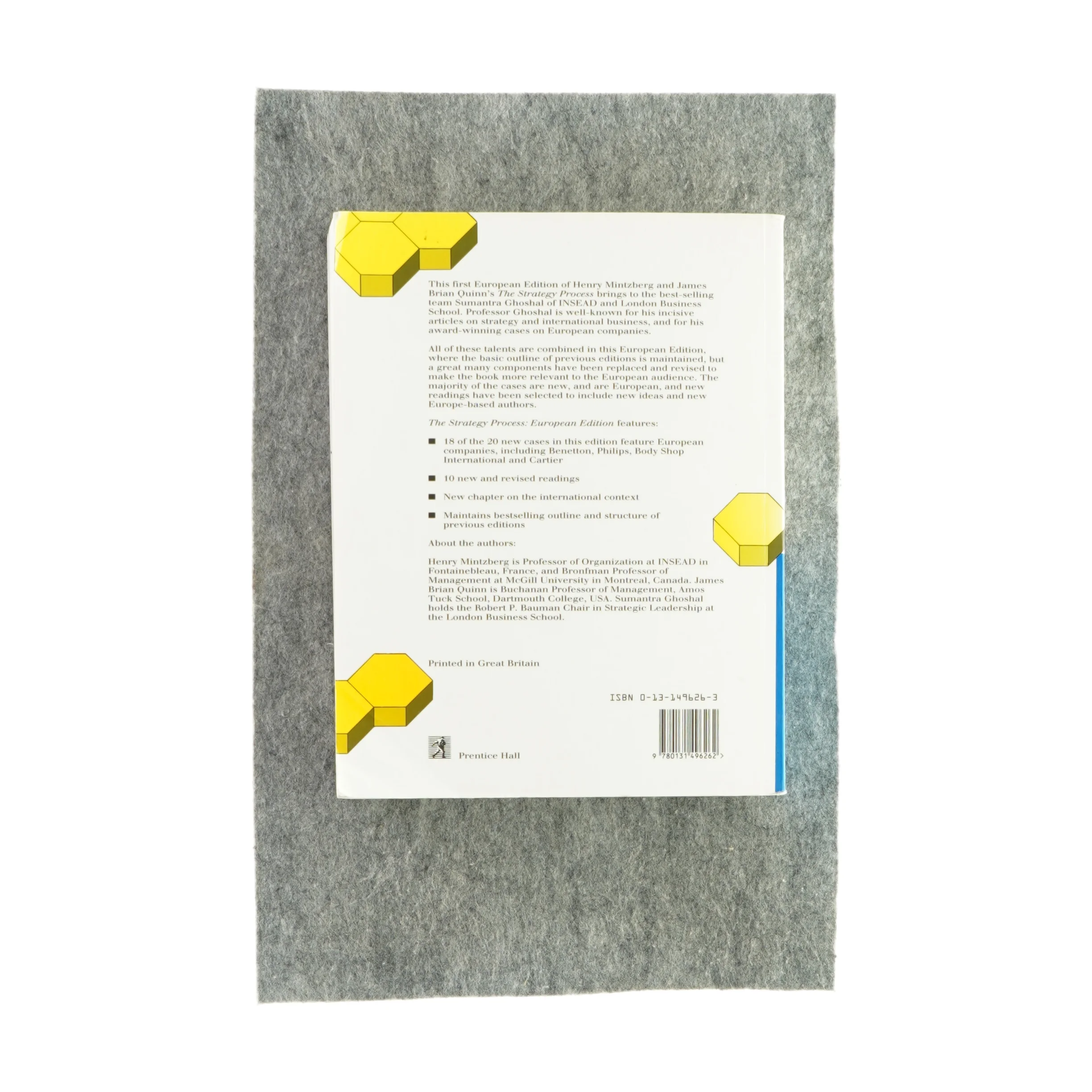 The strategy process af Henry Mintzberg, James Brian Quinn og Sumantra Ghoshal (Bog)