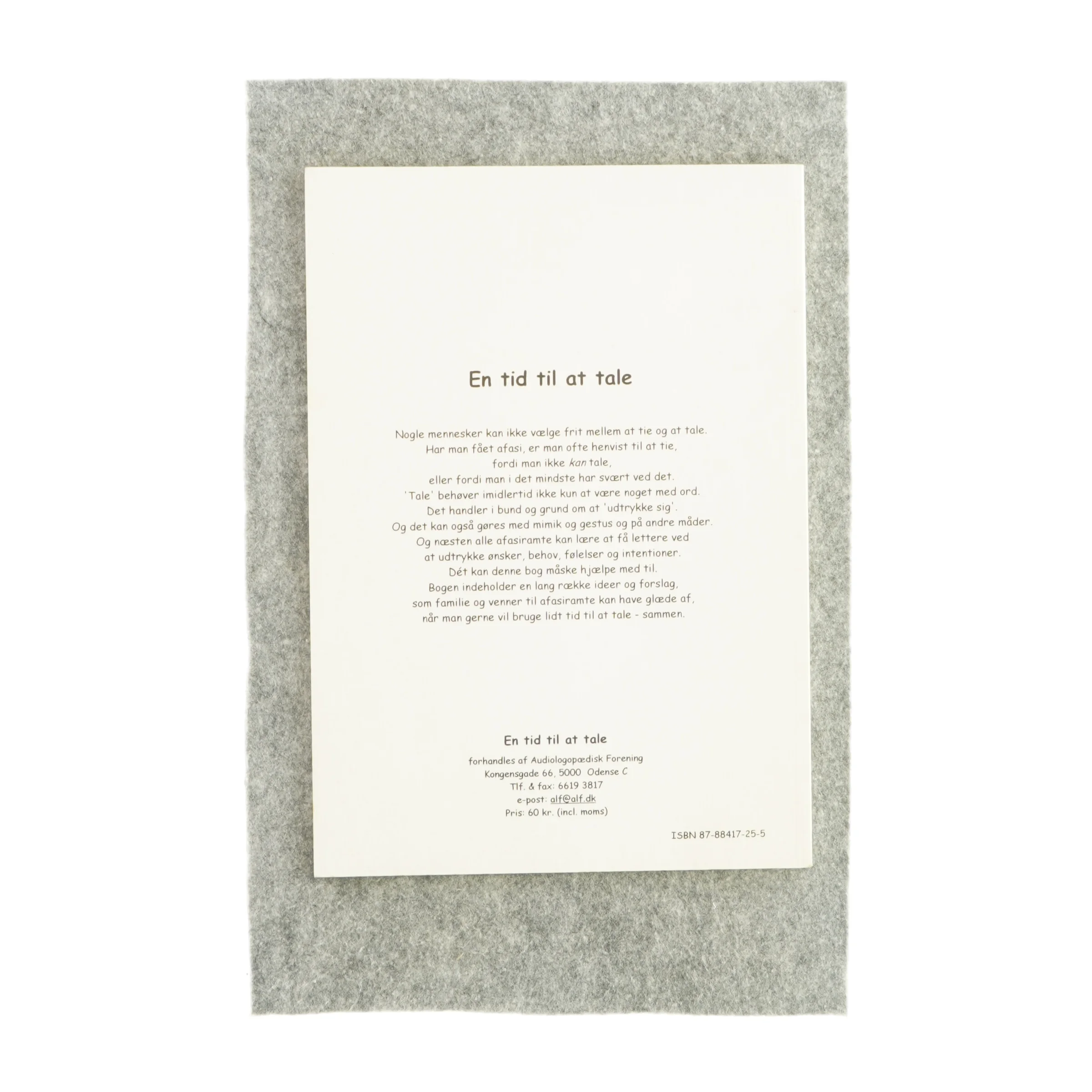 En tid til at tale (bog)