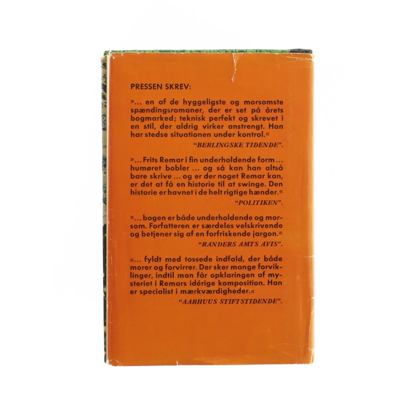 Døden holder aldrig ferie af Frits Remar (Bog)