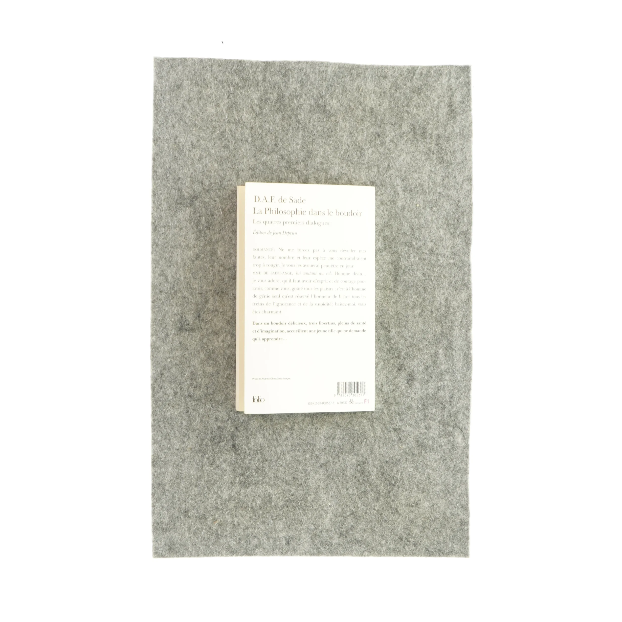 La philosophie dans le boudoir (bog)