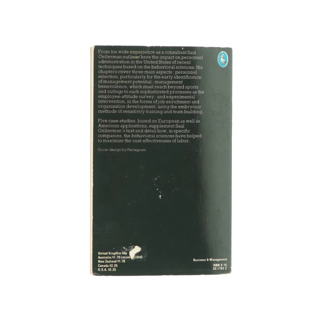 Behavioral science in management (bog)