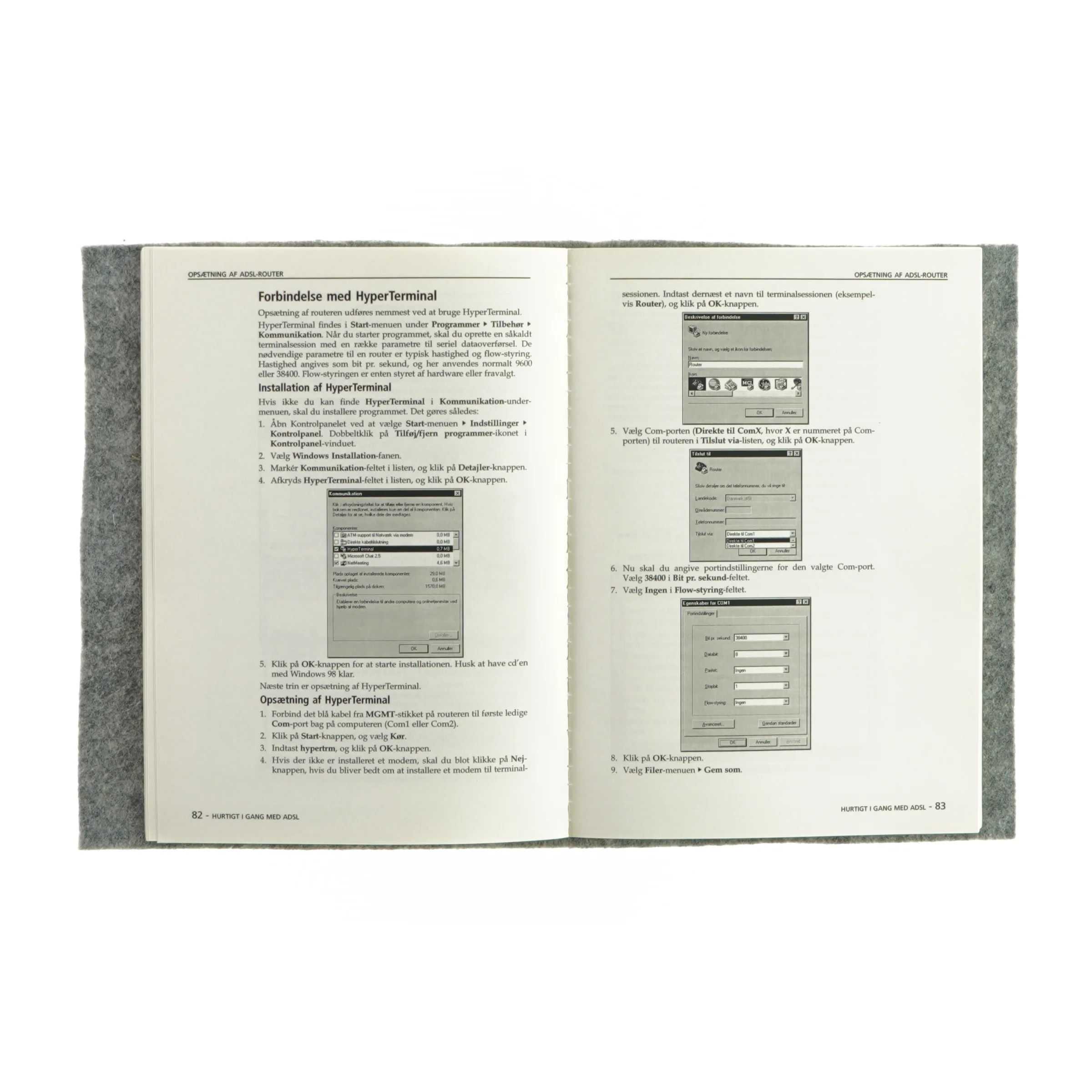 Hurtigt i gang med ADSL (bog)