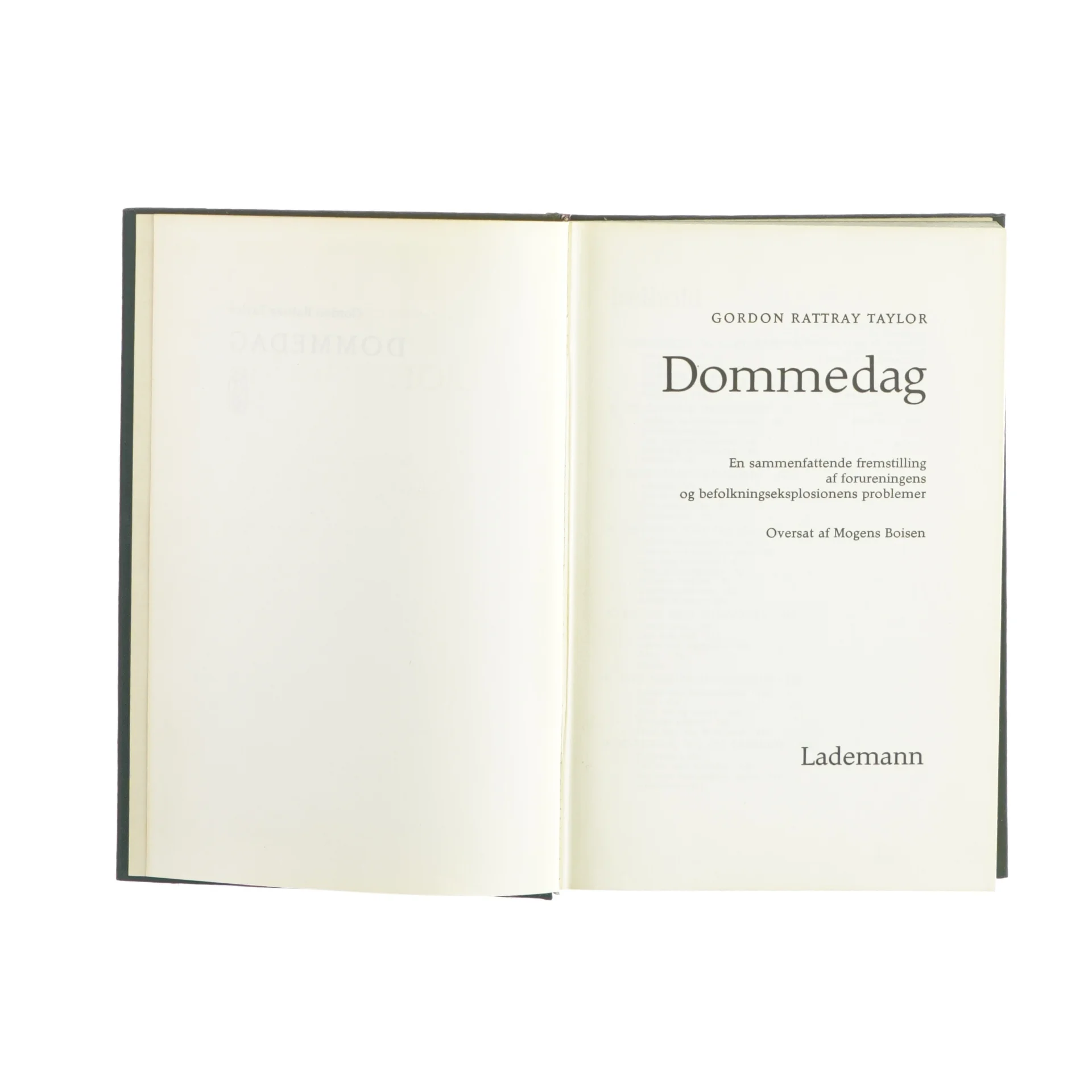 Dommedag af Gordon Rattray Taylor (bog)