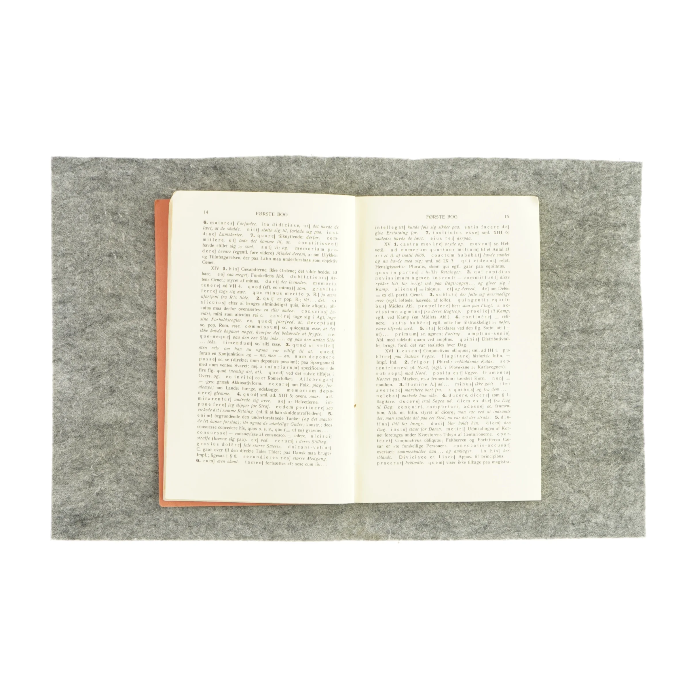 Notor til Cæsars gallerkrig af A. W. Herløv-Müller og Julius Nielsen (Bog)