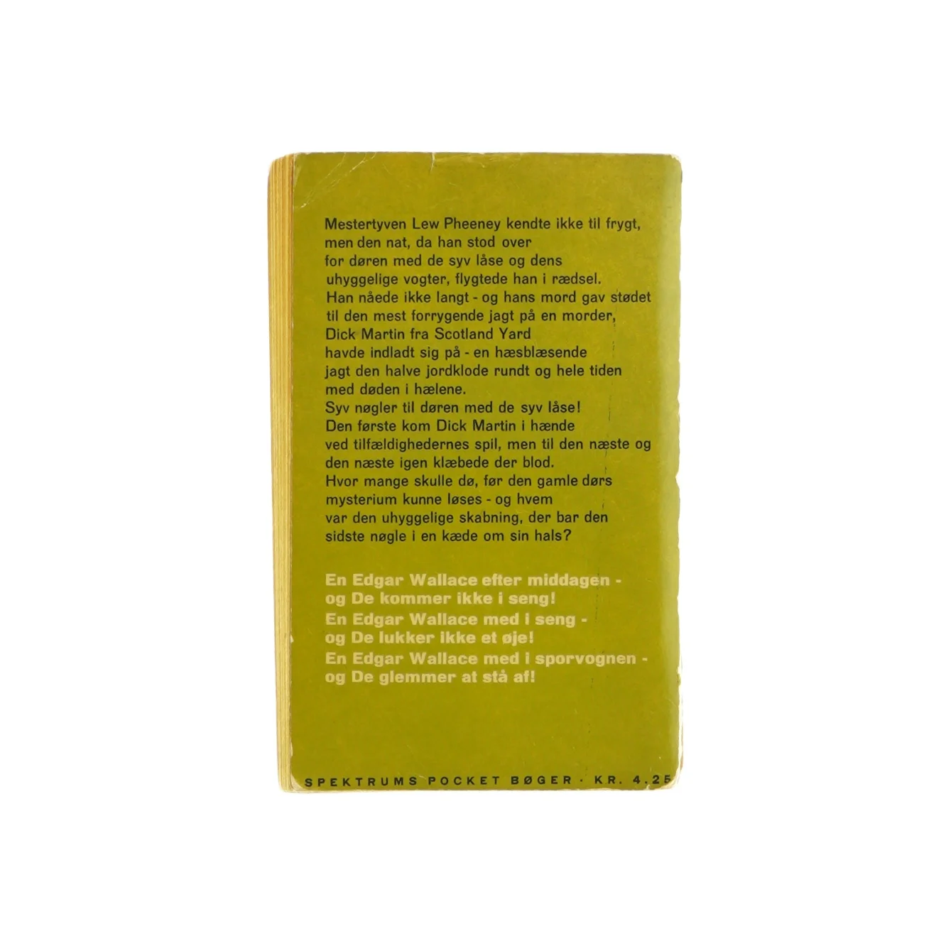 Døren med de syv låse af Edgar Wallace (bog)