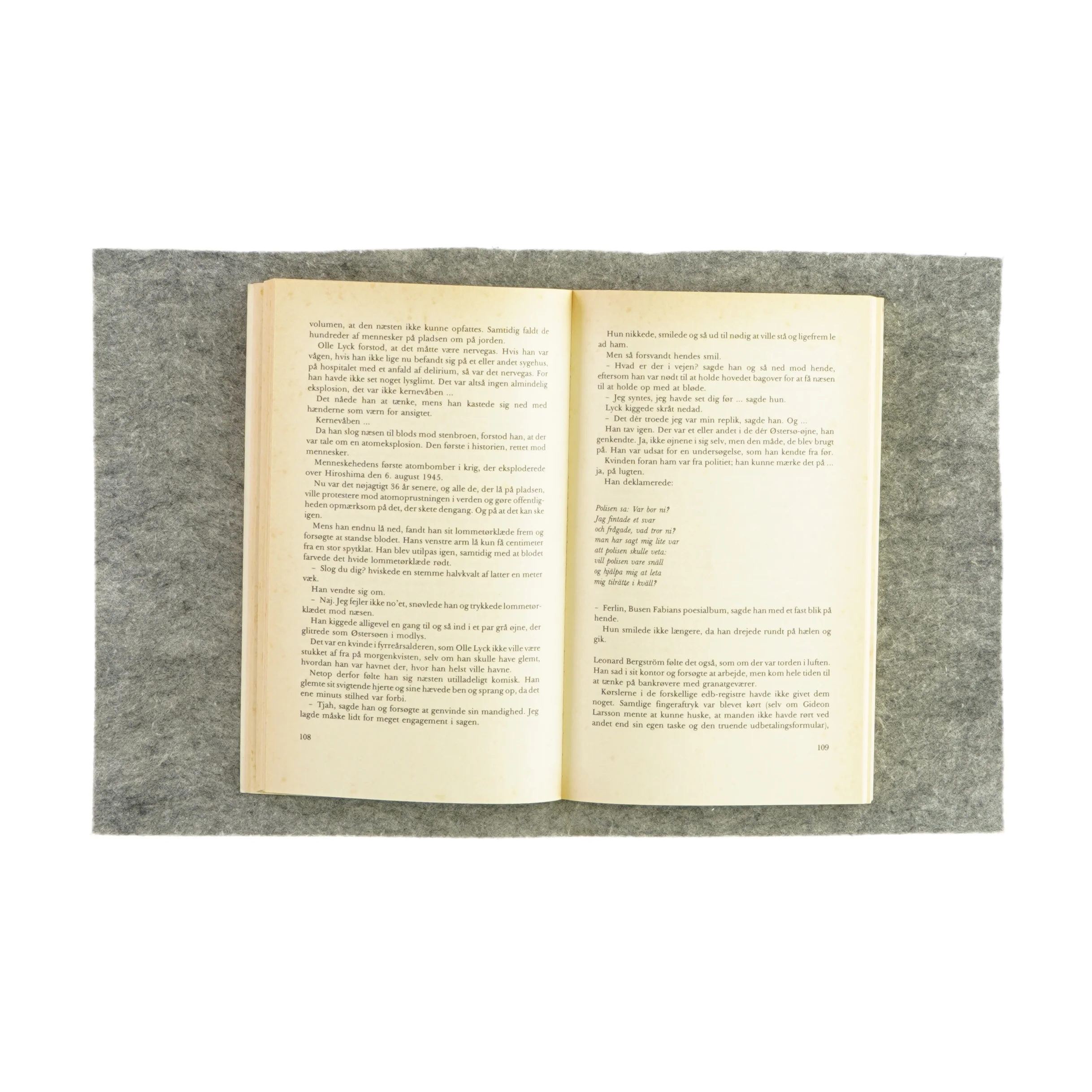 Hvor kanonerne blomstre af Uno Palmstrom (Bog)