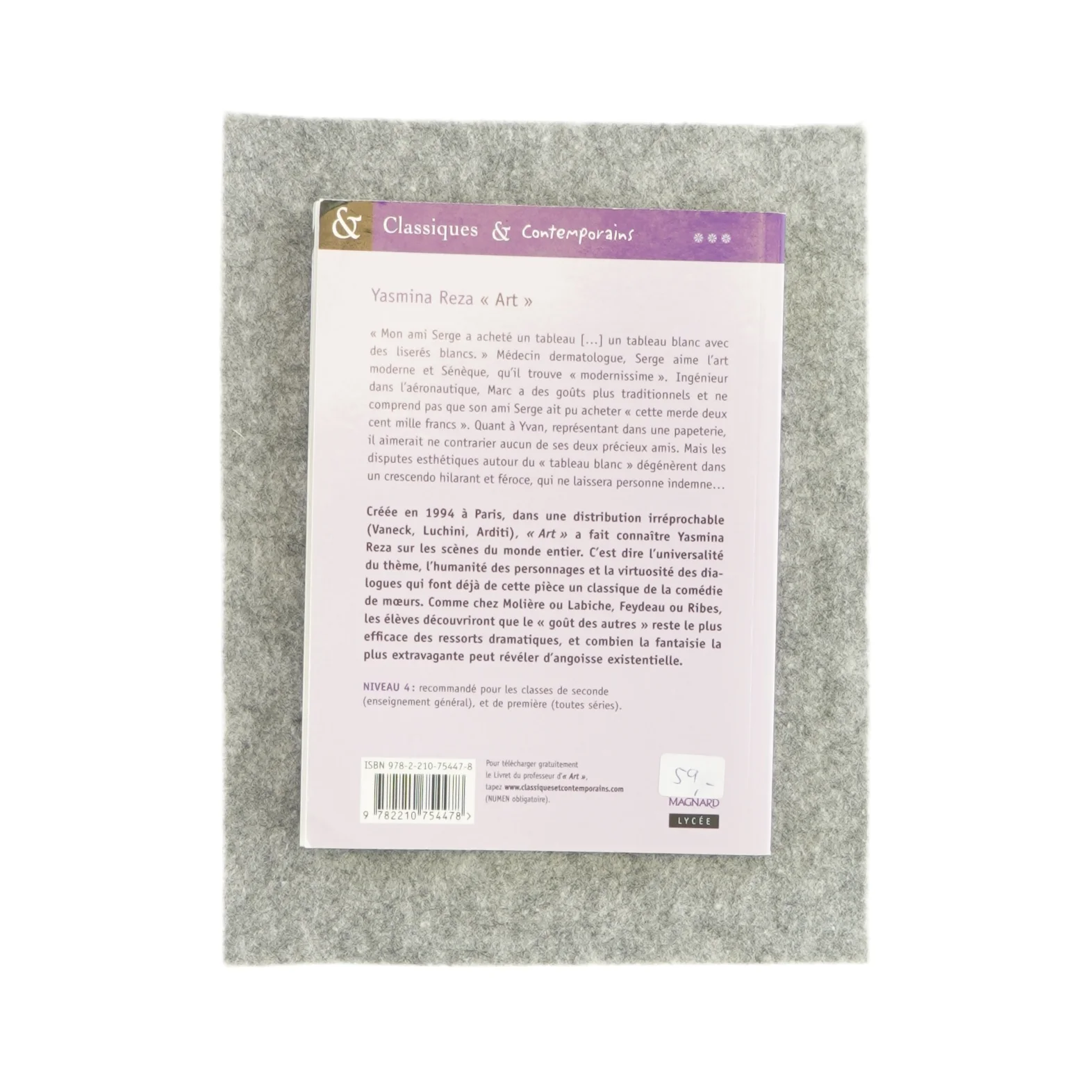 Art af Yasmina Reza (bog) 