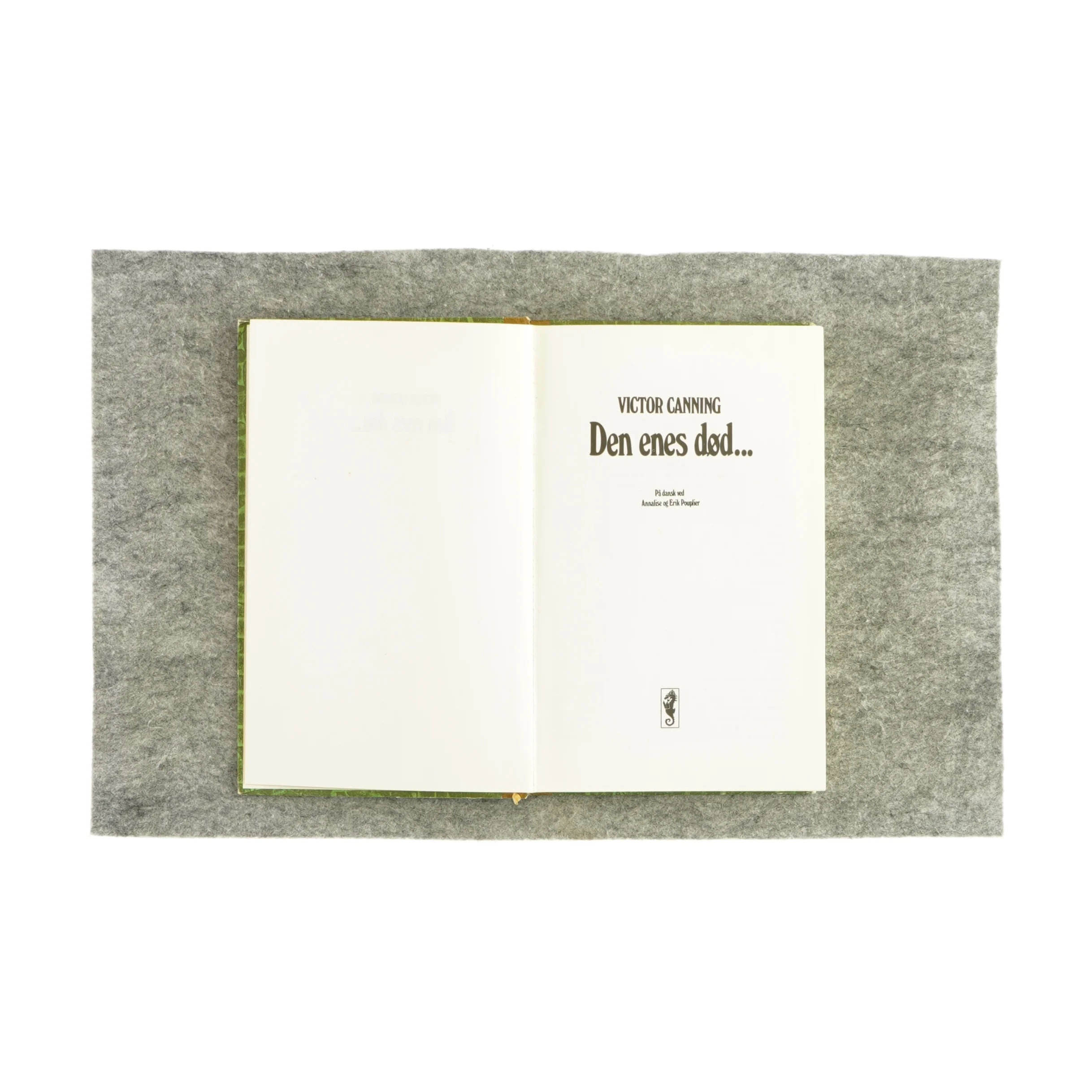 Den enes død af Victor Canning (bog)