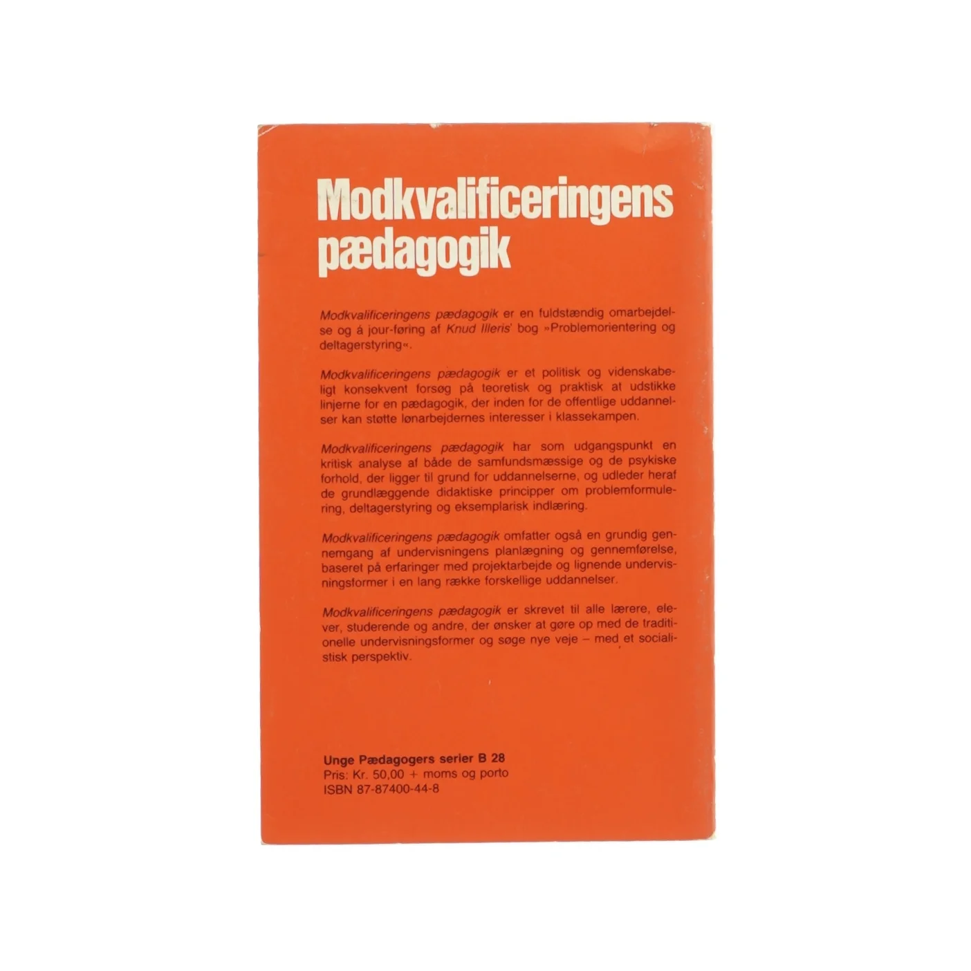 Modekvalificeringens pædagogik af Knud Illeris (bog)