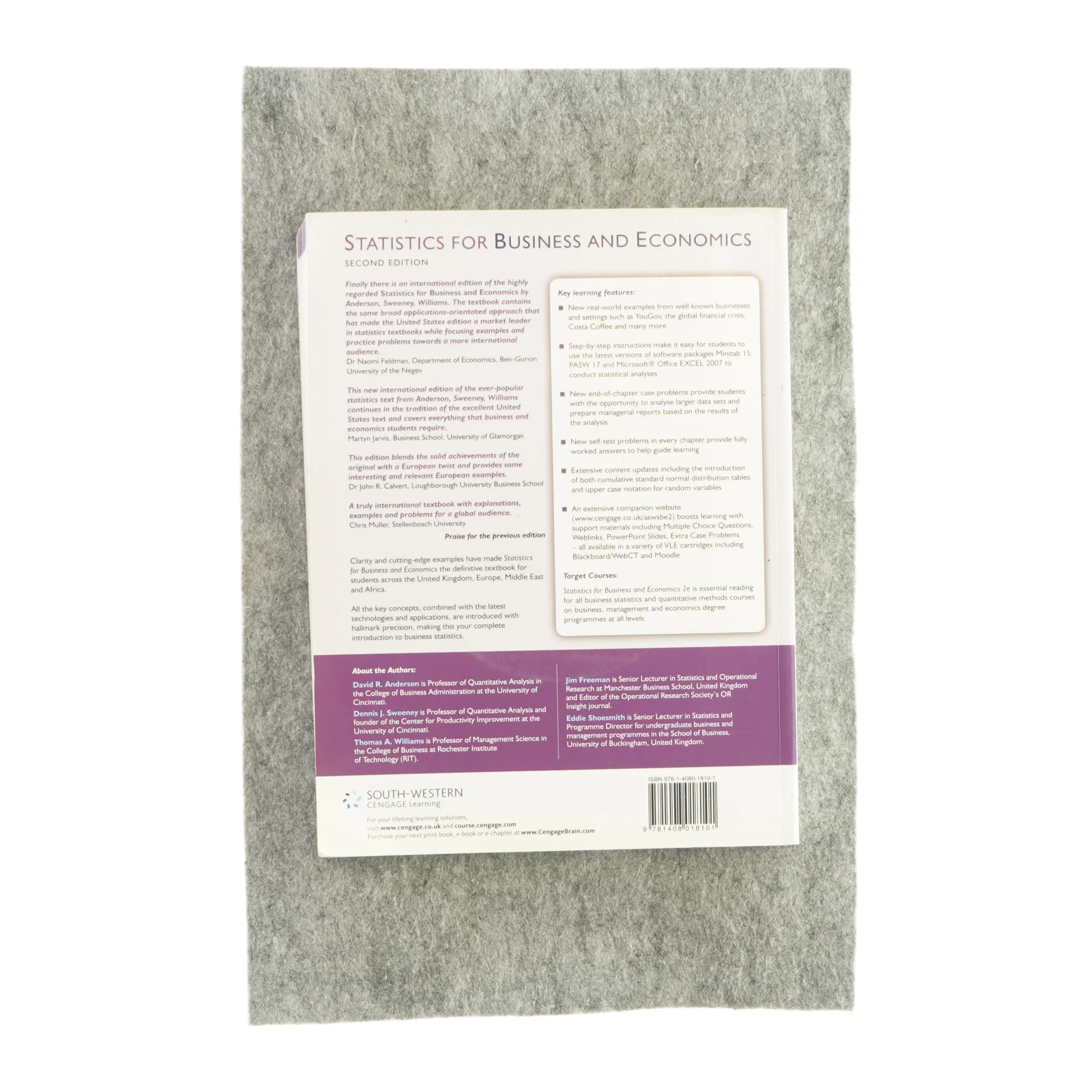 Statistics for business and economics, second edition (bog) 