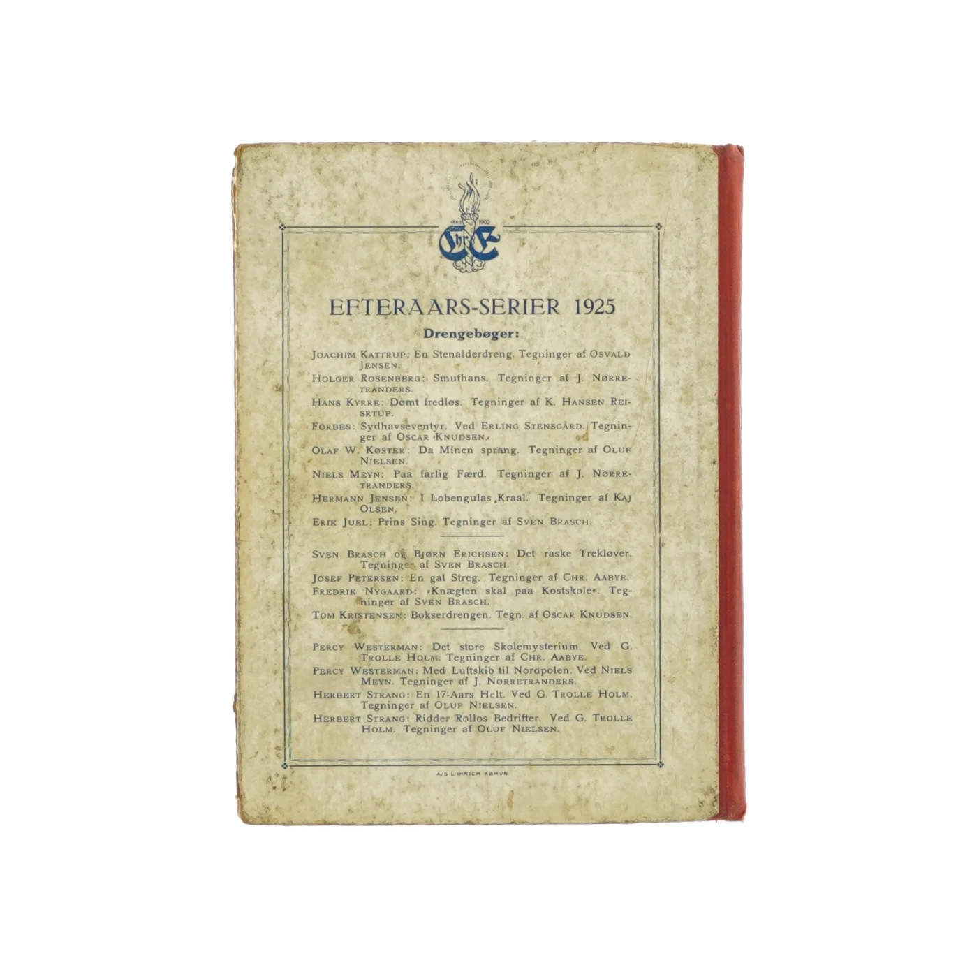 En 17 aars helt af Herbert Strang (Bog)