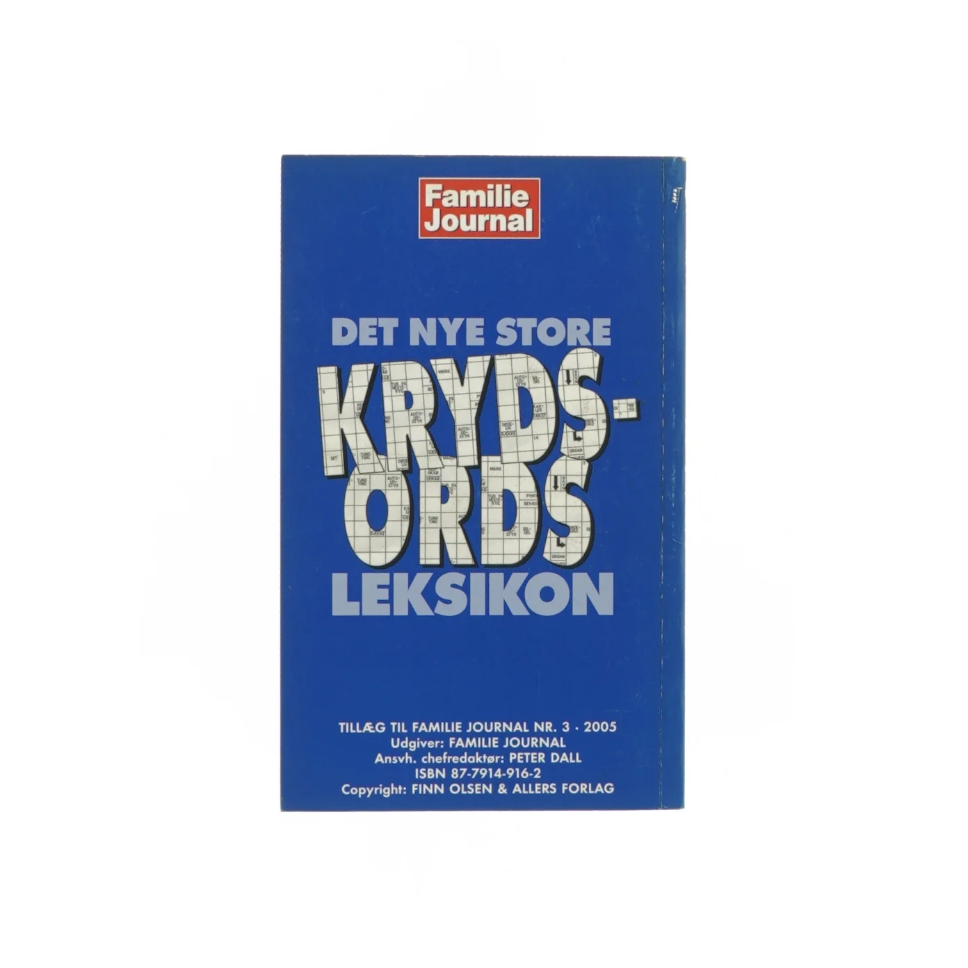 Det nye store krydsords leksikon fra Bog