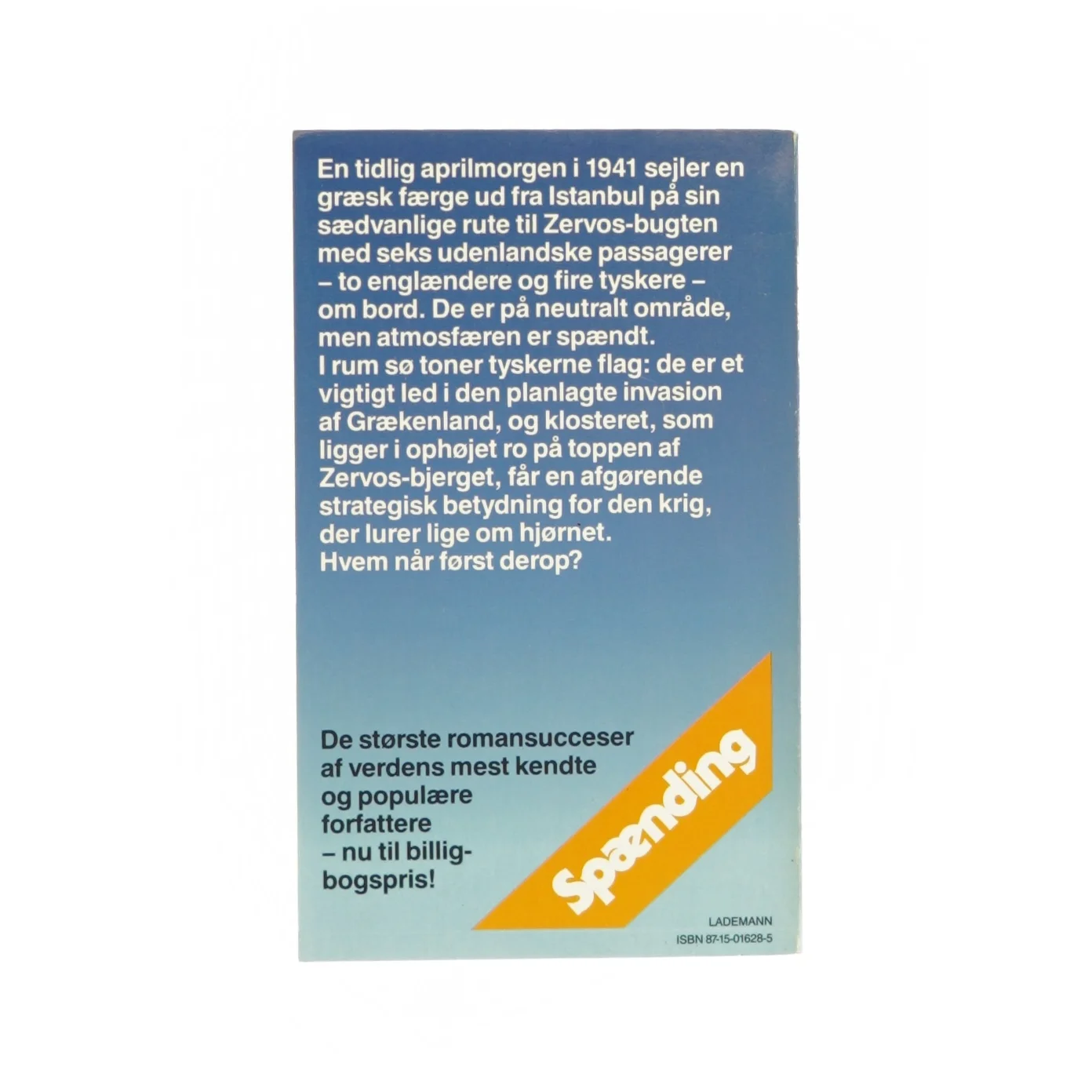 Kampen om Zervos-klosteret af Colin Forbes (Bog)