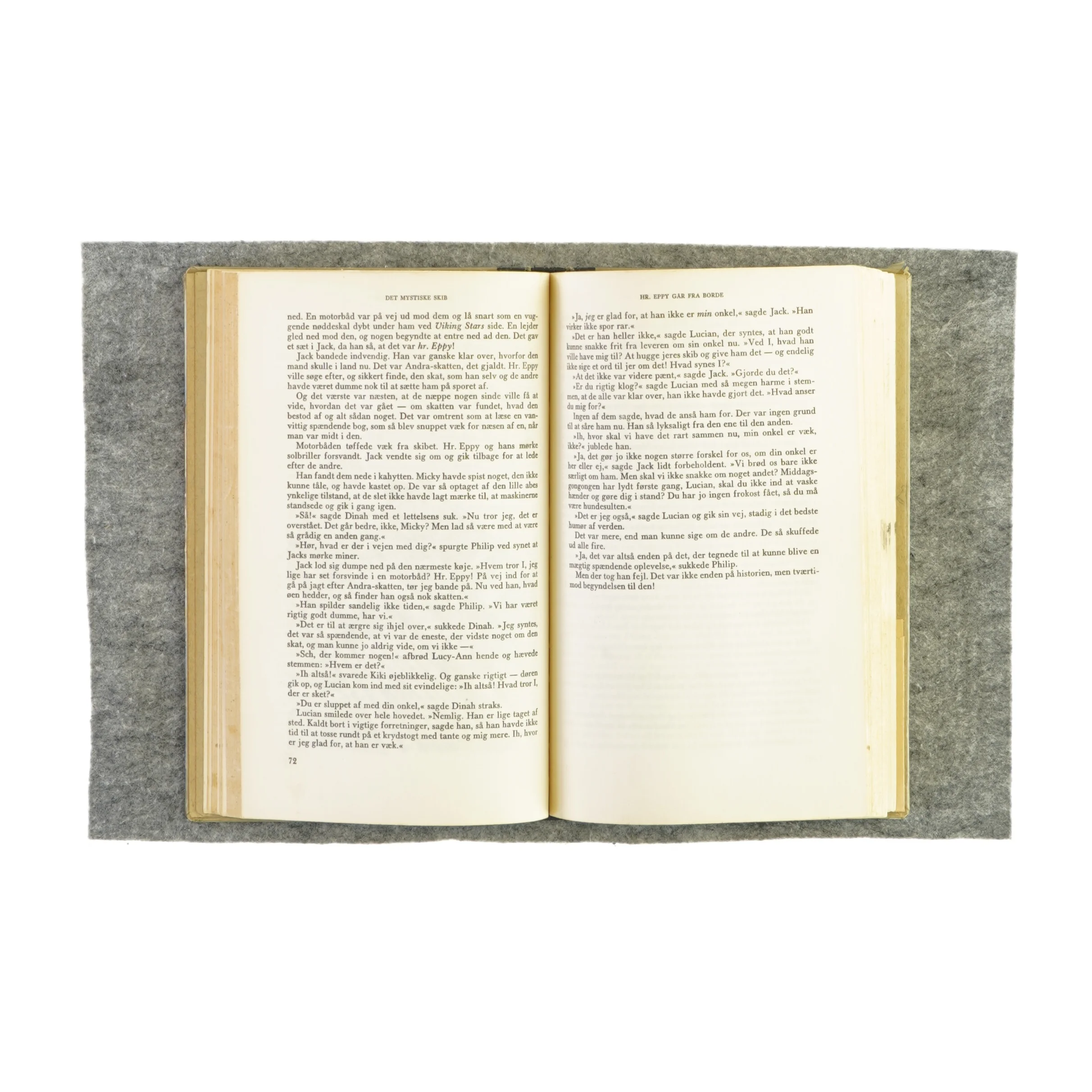 Det mystiske skib af Nid Blyton (bog)