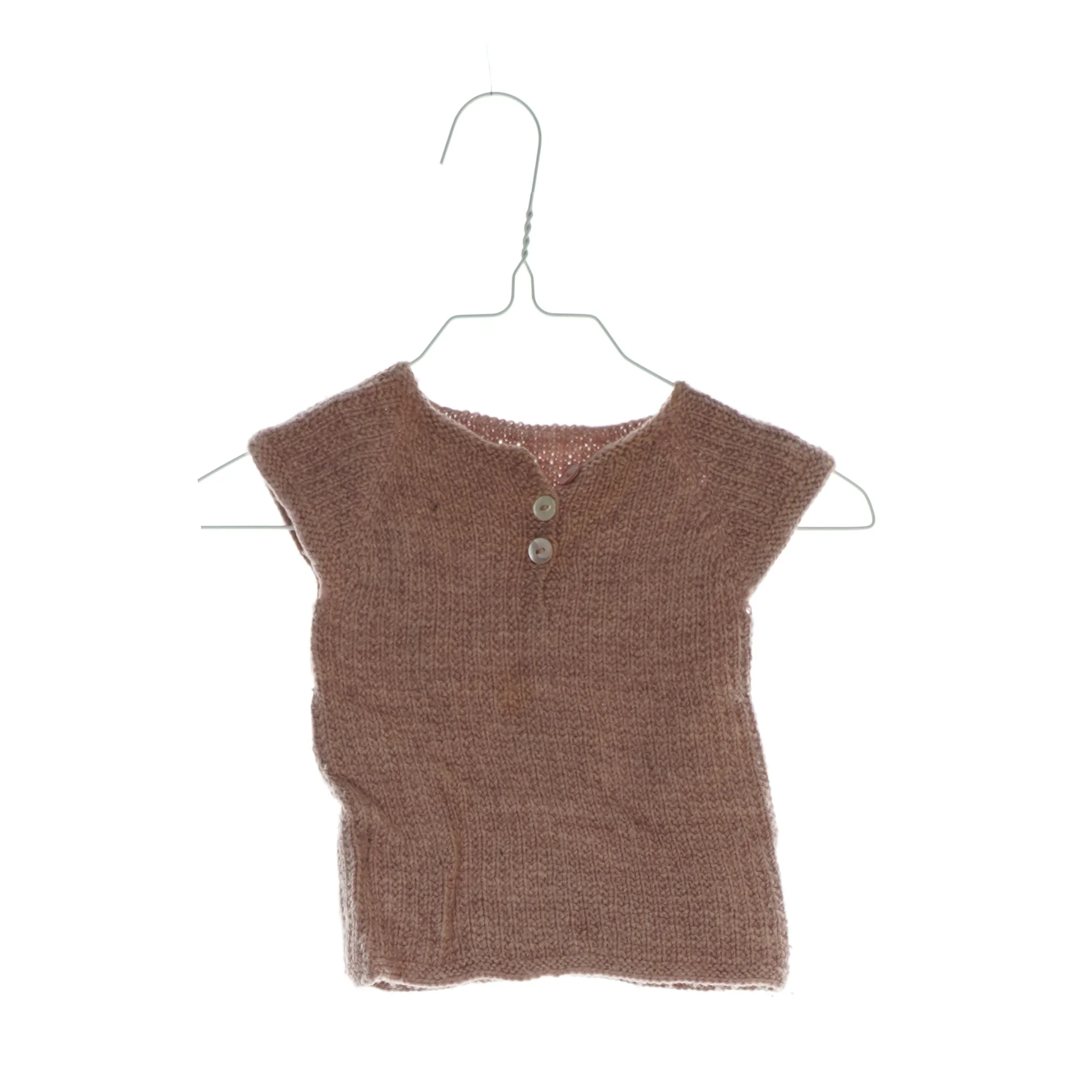 Strikket vest (str. ca. 80)