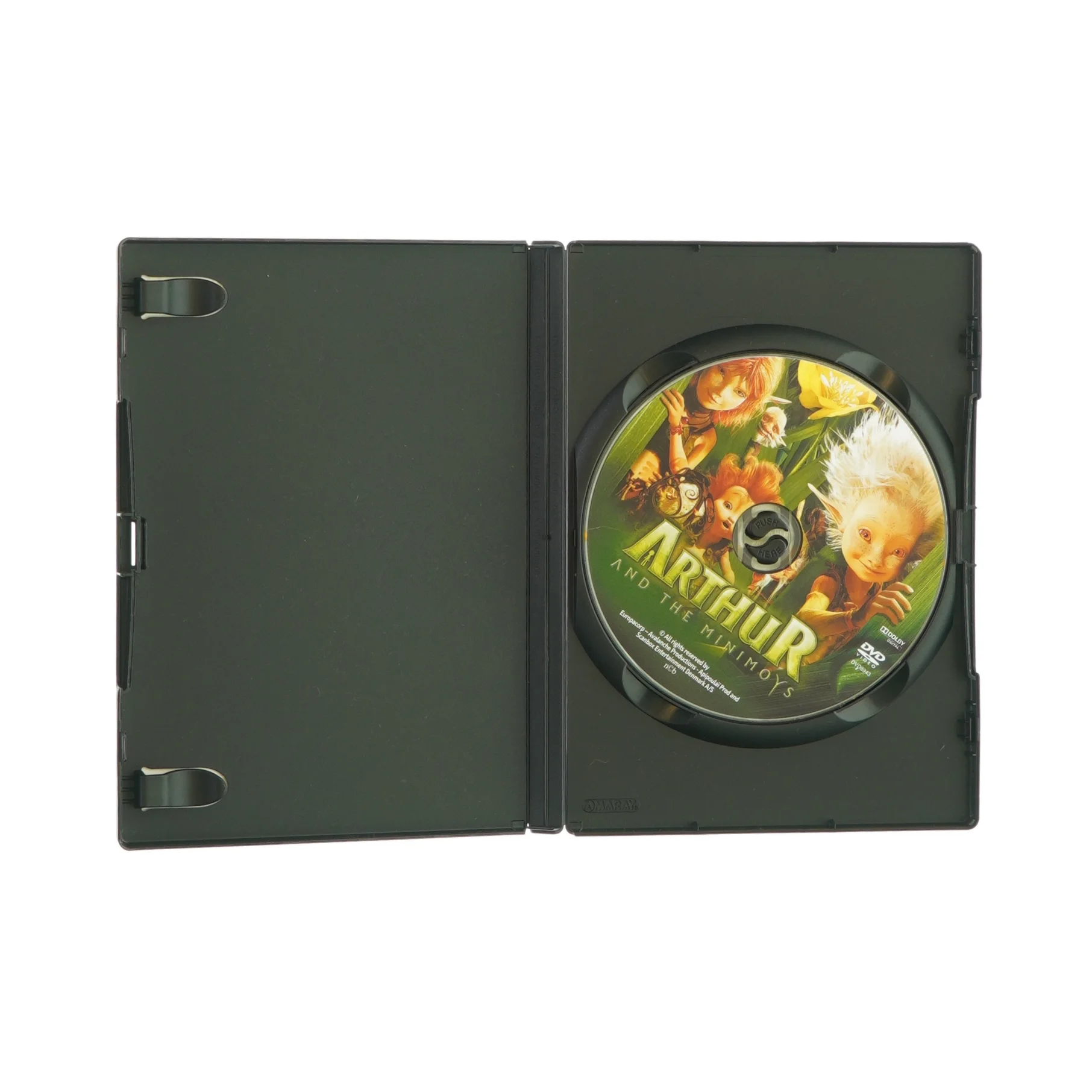 Arthur og minimoyserne (DVD)