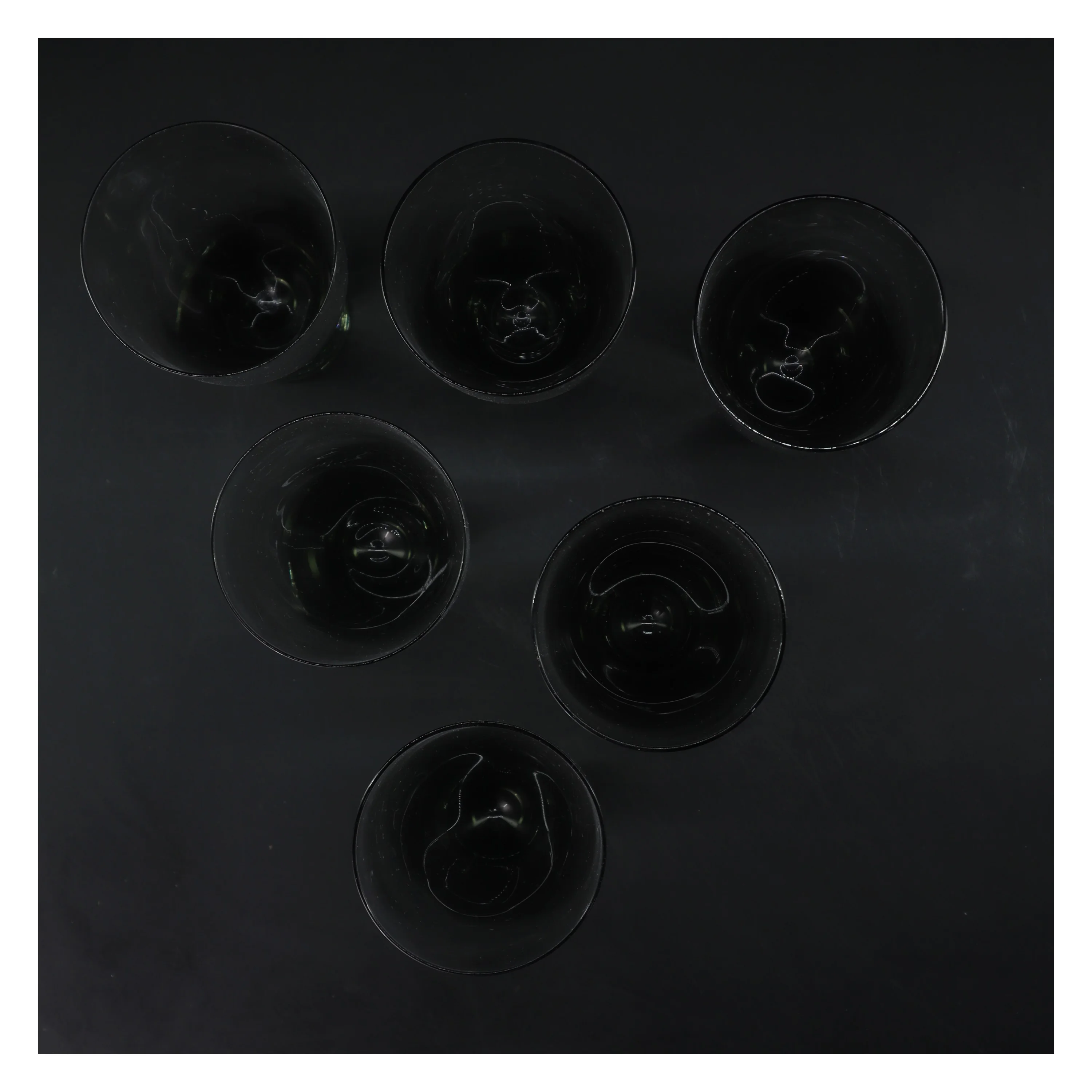 Sæt med 6 Canada glas (str. 6 stk Ø 7,5 cm længde 18 cm)