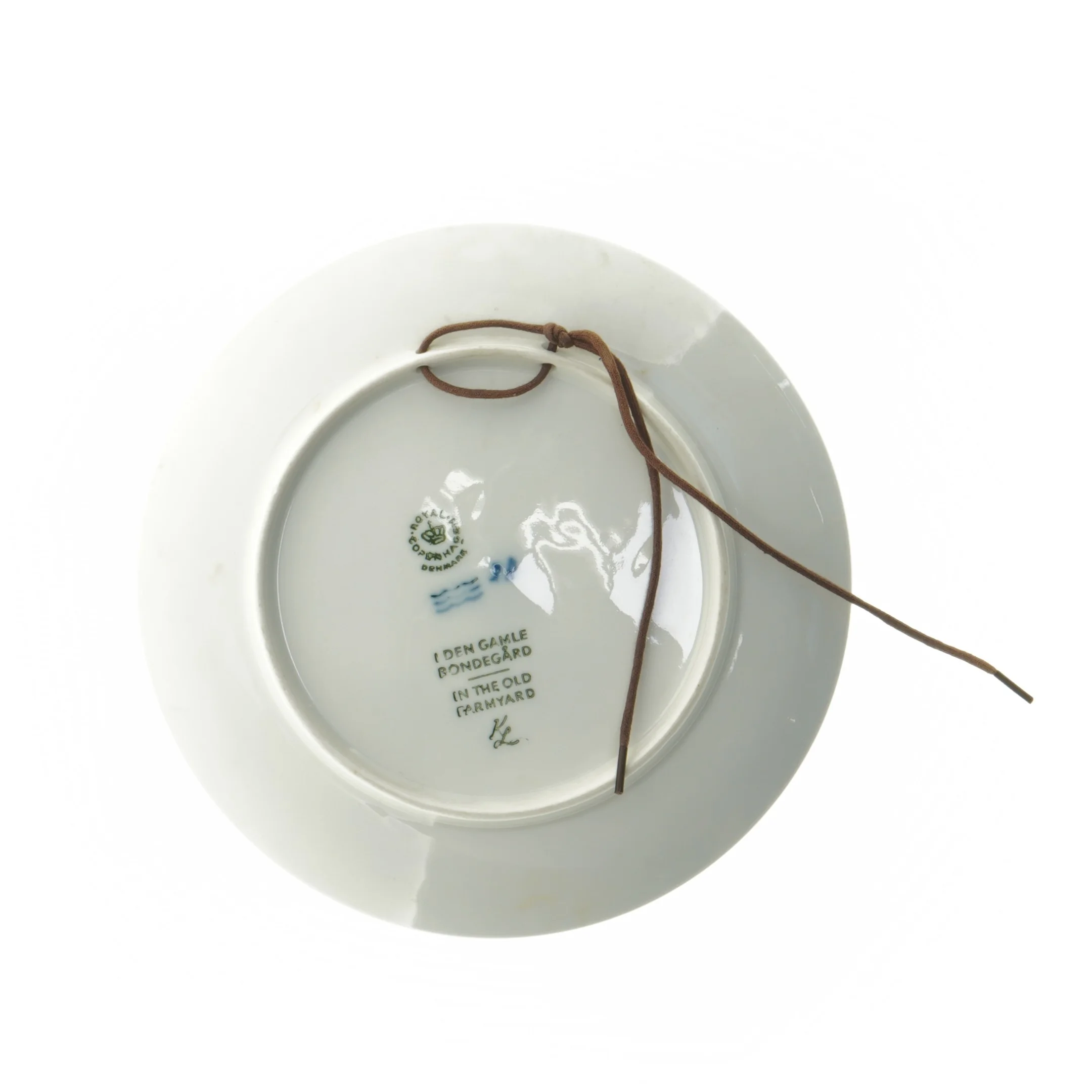 Juleplatte 1969 fra Royal Copenhagen (str. Ø 18,5 cm)