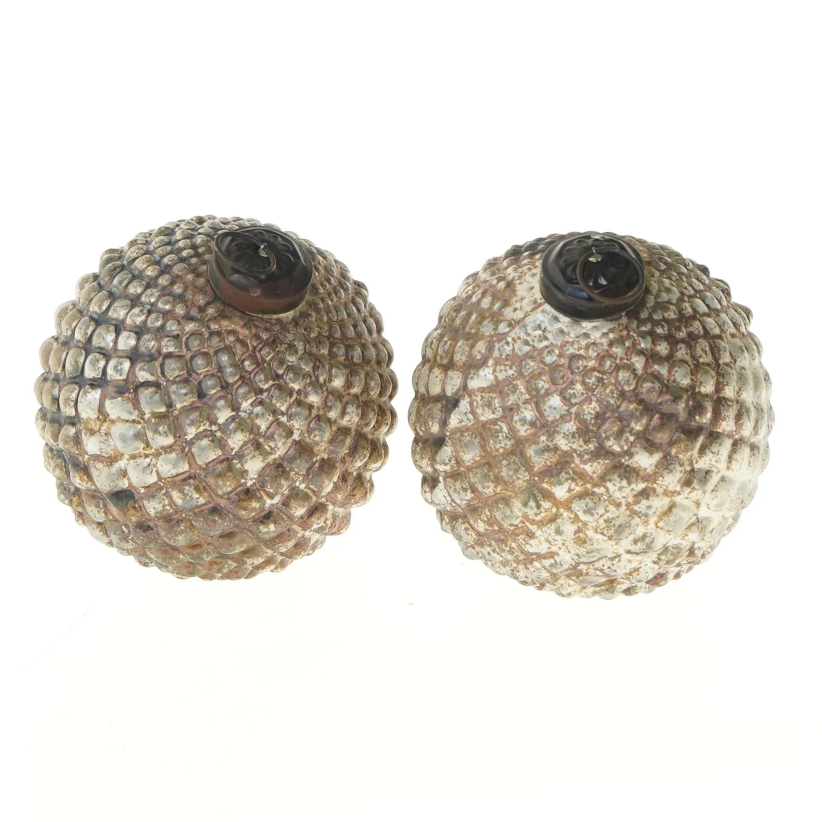 Vintage julekugler (str. Ø 10 cm)