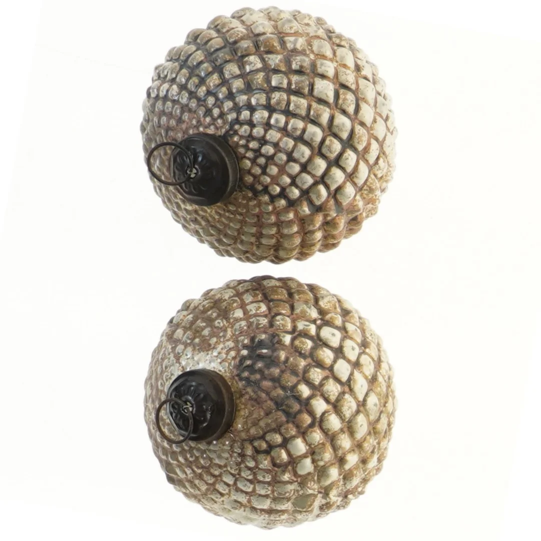 Vintage julekugler (str. Ø 10 cm)