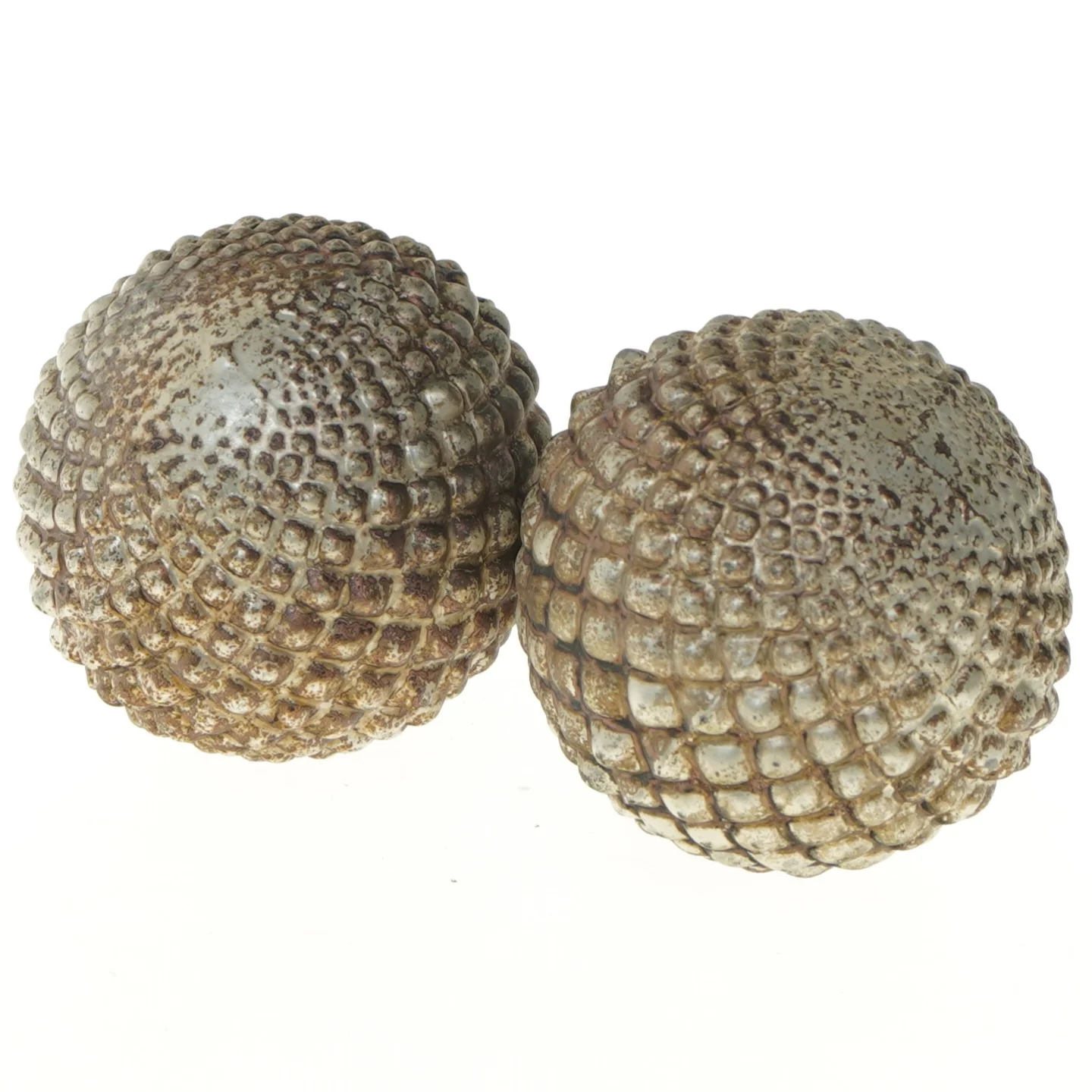 Vintage julekugler (str. Ø 10 cm)