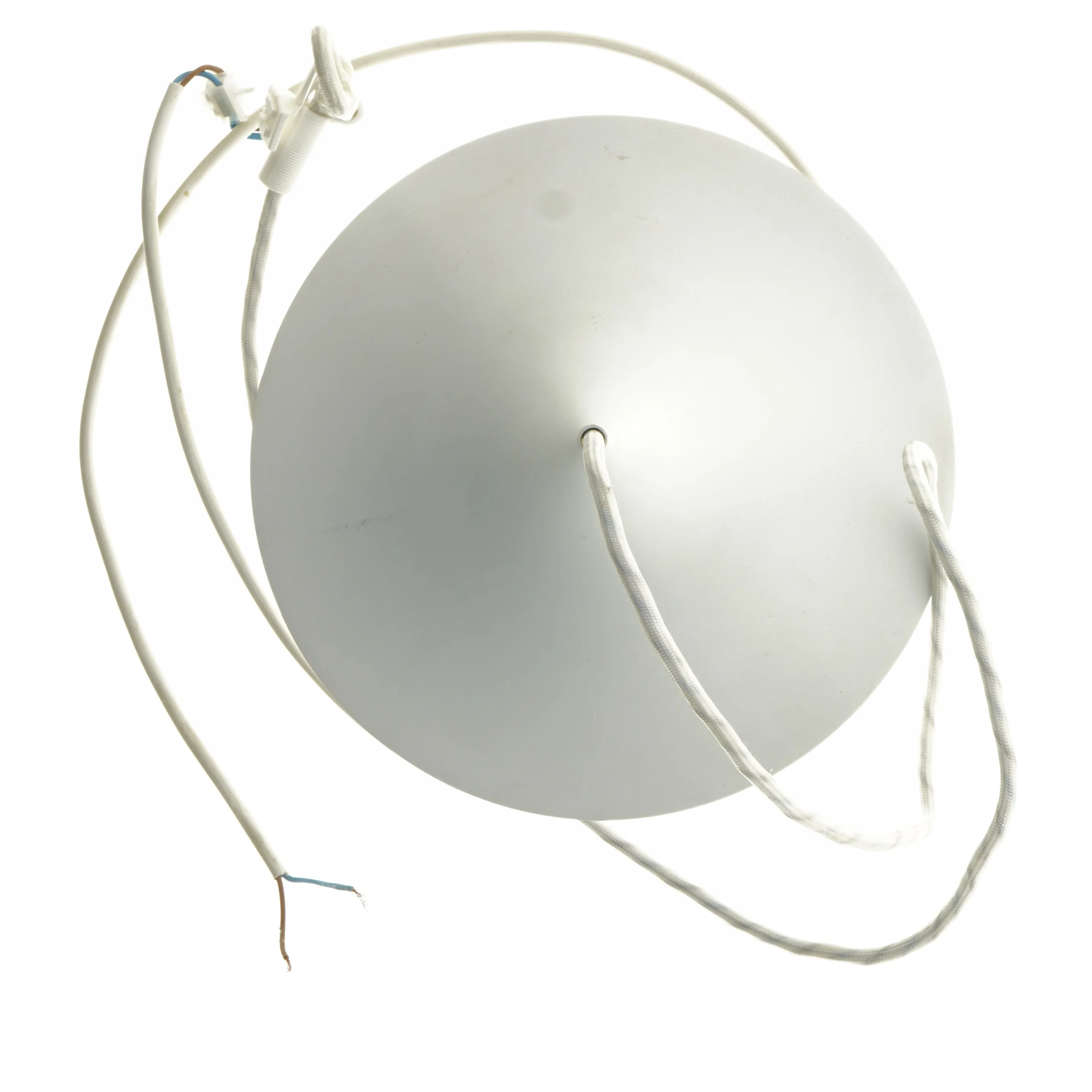 pendellampe, hvid fra IKEA (str. Ø 25 cm)