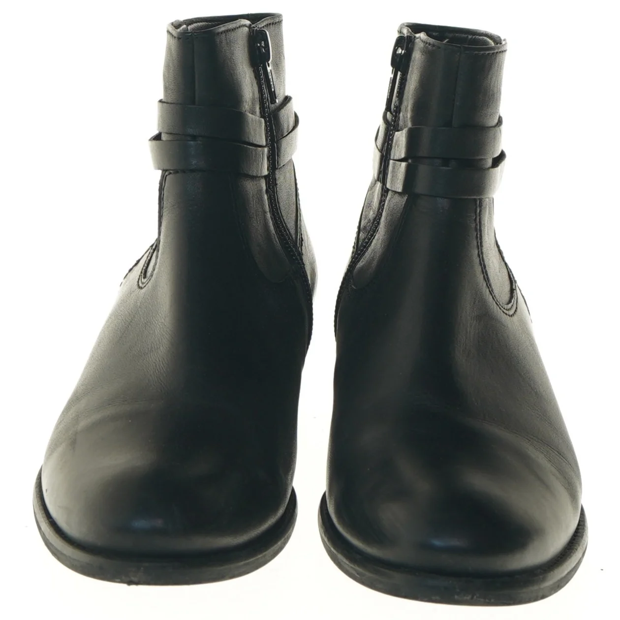 Ankelstøvler i sort læder fra Gabor (str. 37,5 )