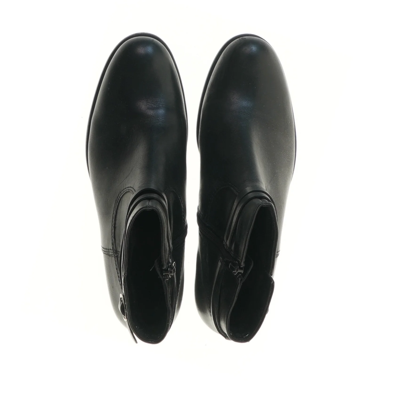 Ankelstøvler i sort læder fra Gabor (str. 37,5 )