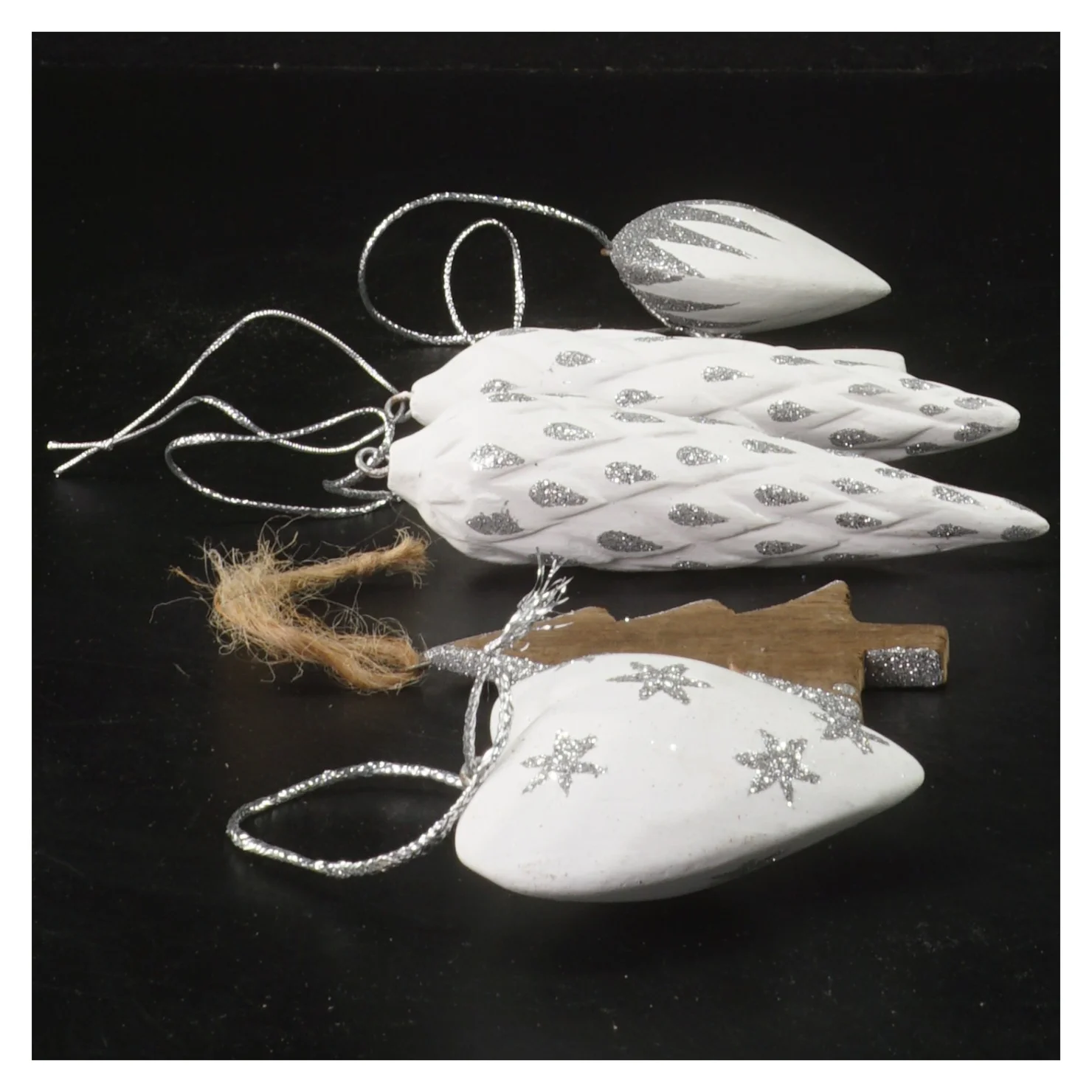 Juledekoration (str. 6,5-11,5 cm)