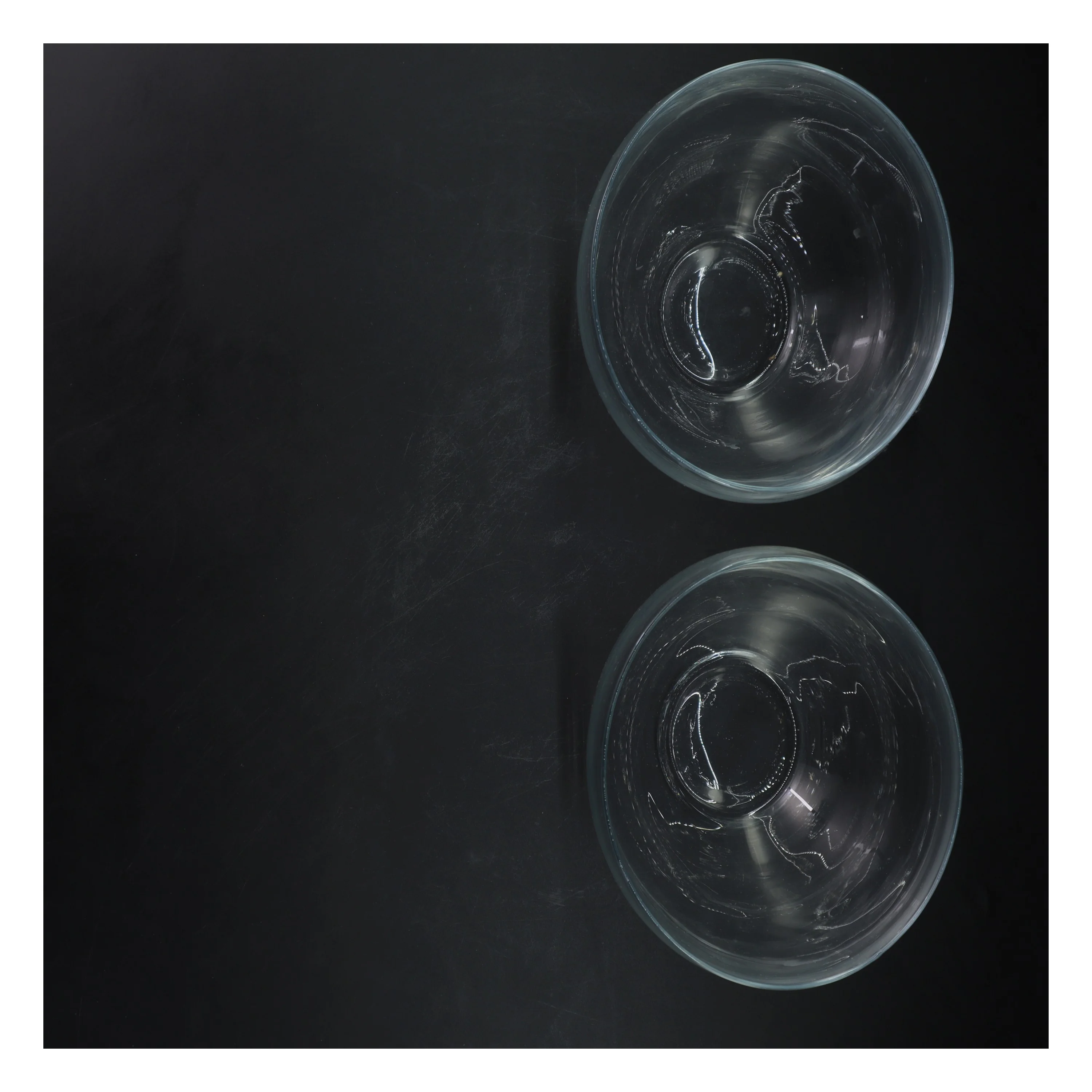 Glasskåle, 2 styk (str. 2 styk, ø 15,5 cm)