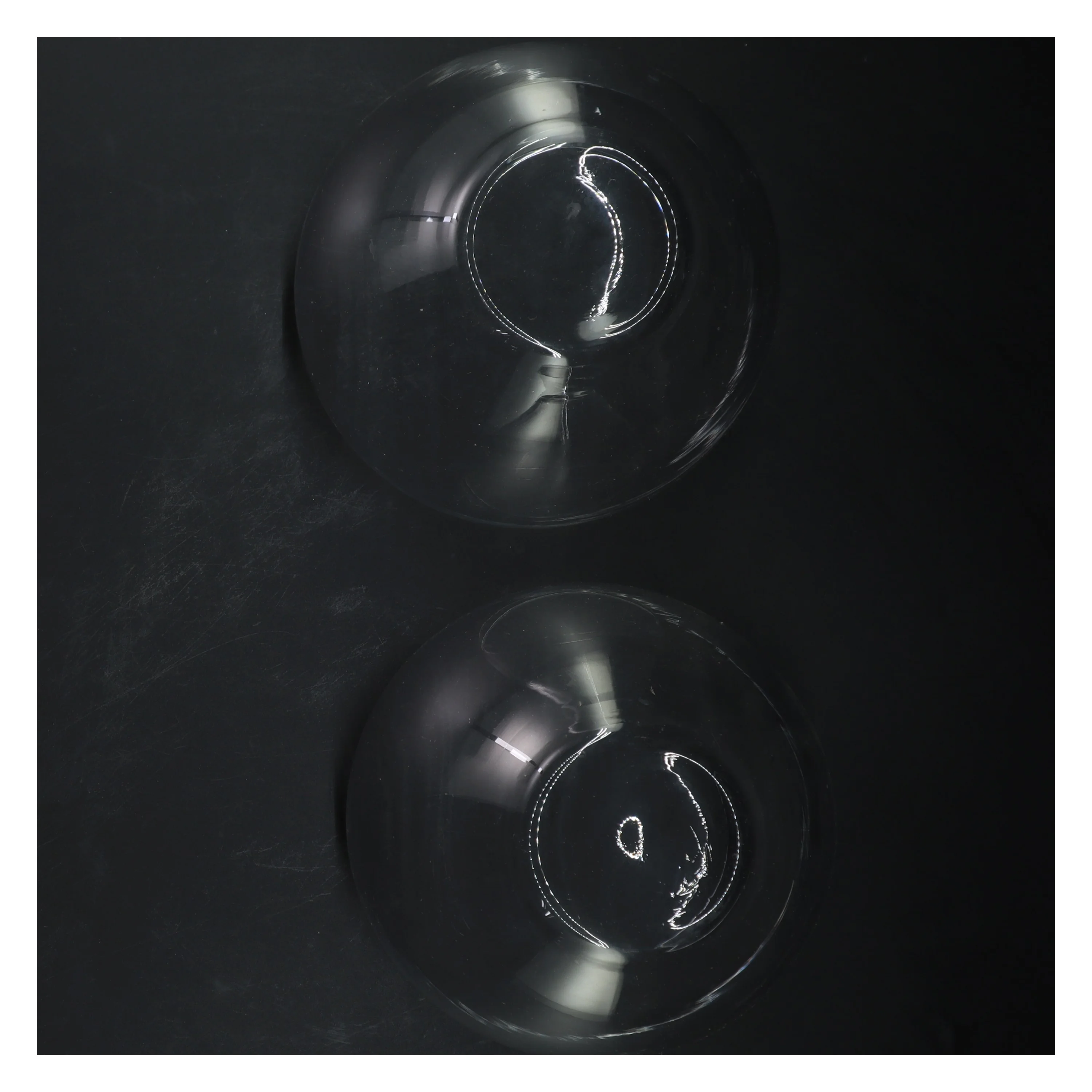 Glasskåle, 2 styk (str. 2 styk, ø 15,5 cm)