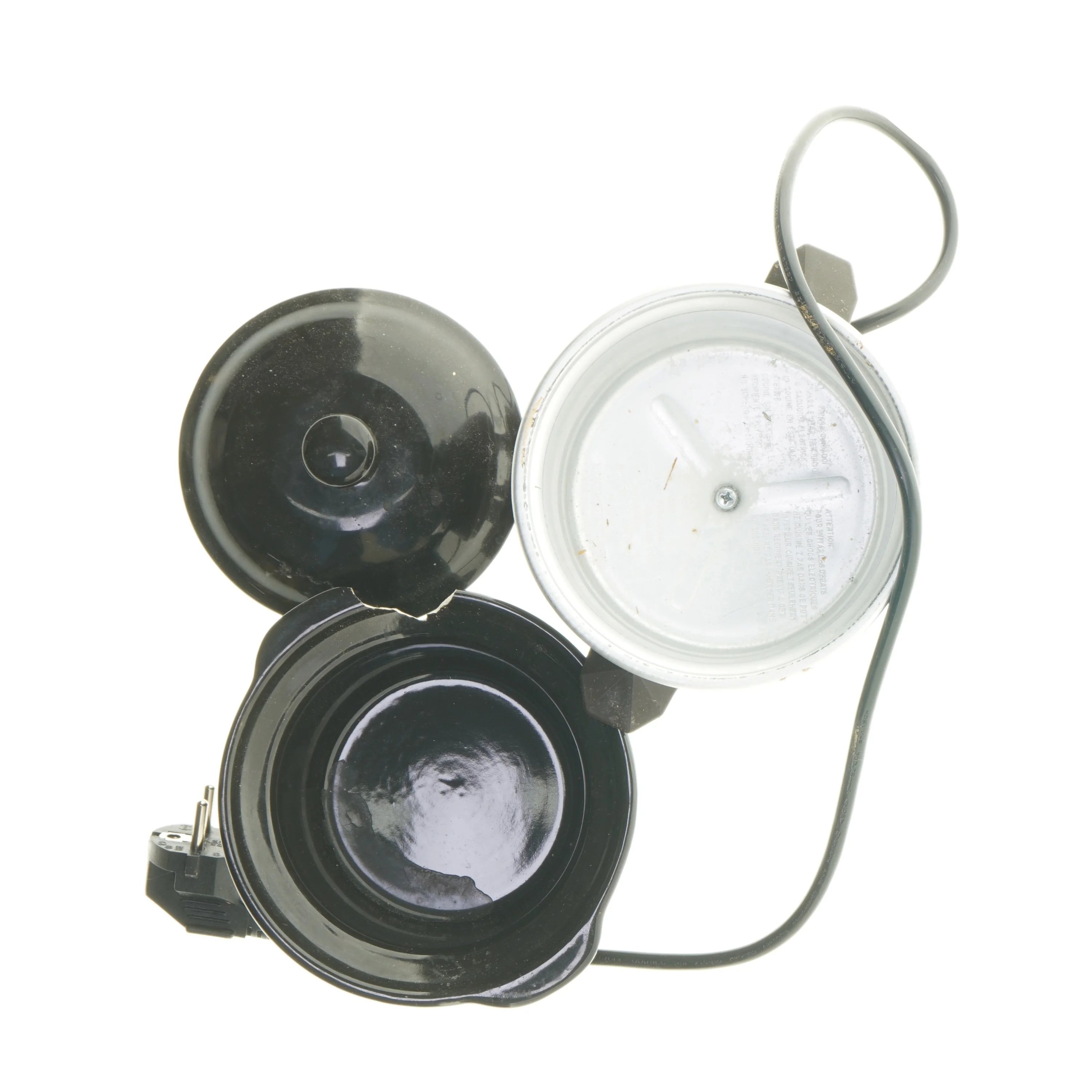 Elektrisk fonduegryde med gafler fra Melissa (str. Ø 14x13 cm)