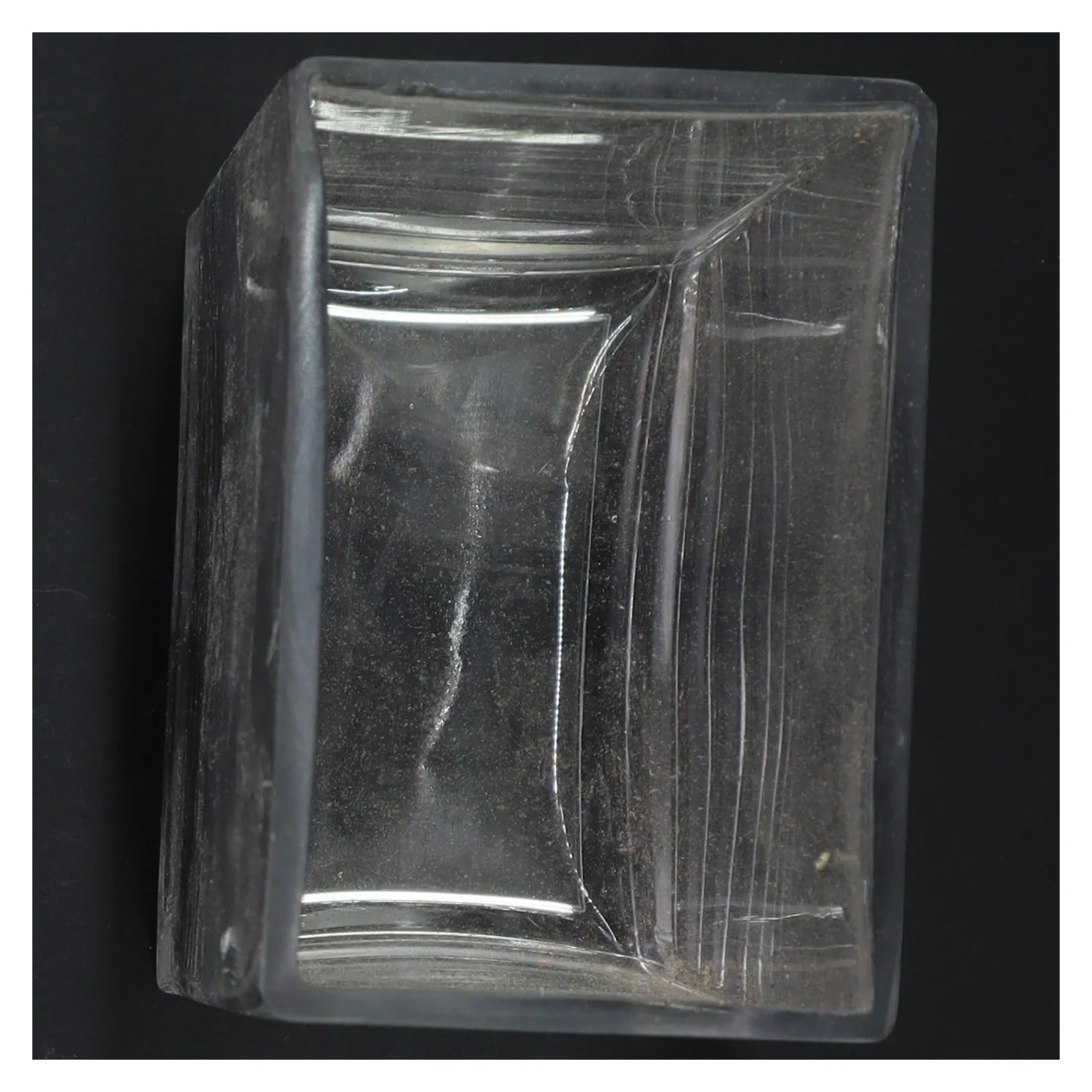 Glasvase (str. 18x12x8 cm)