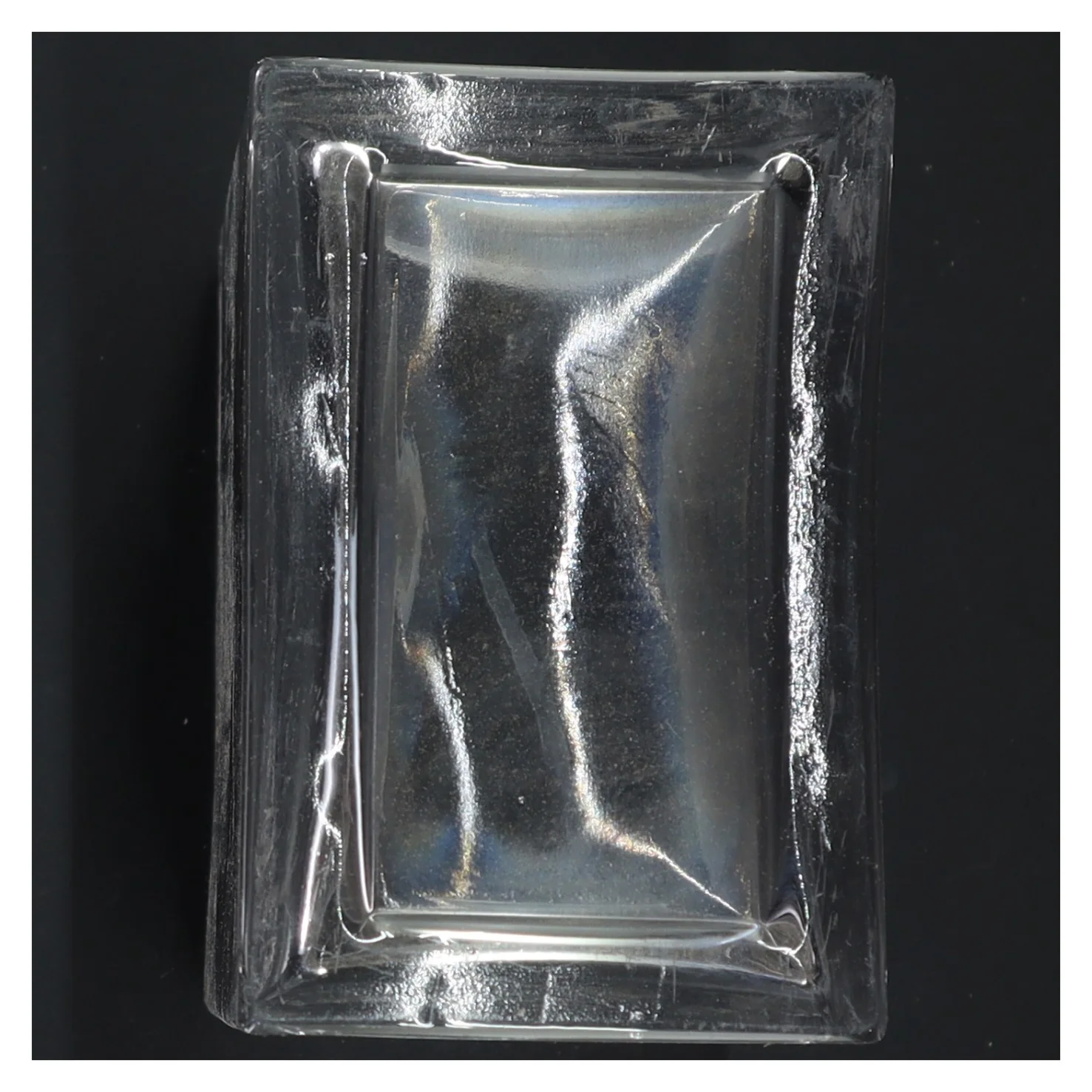 Glasvase (str. 18x12x8 cm)