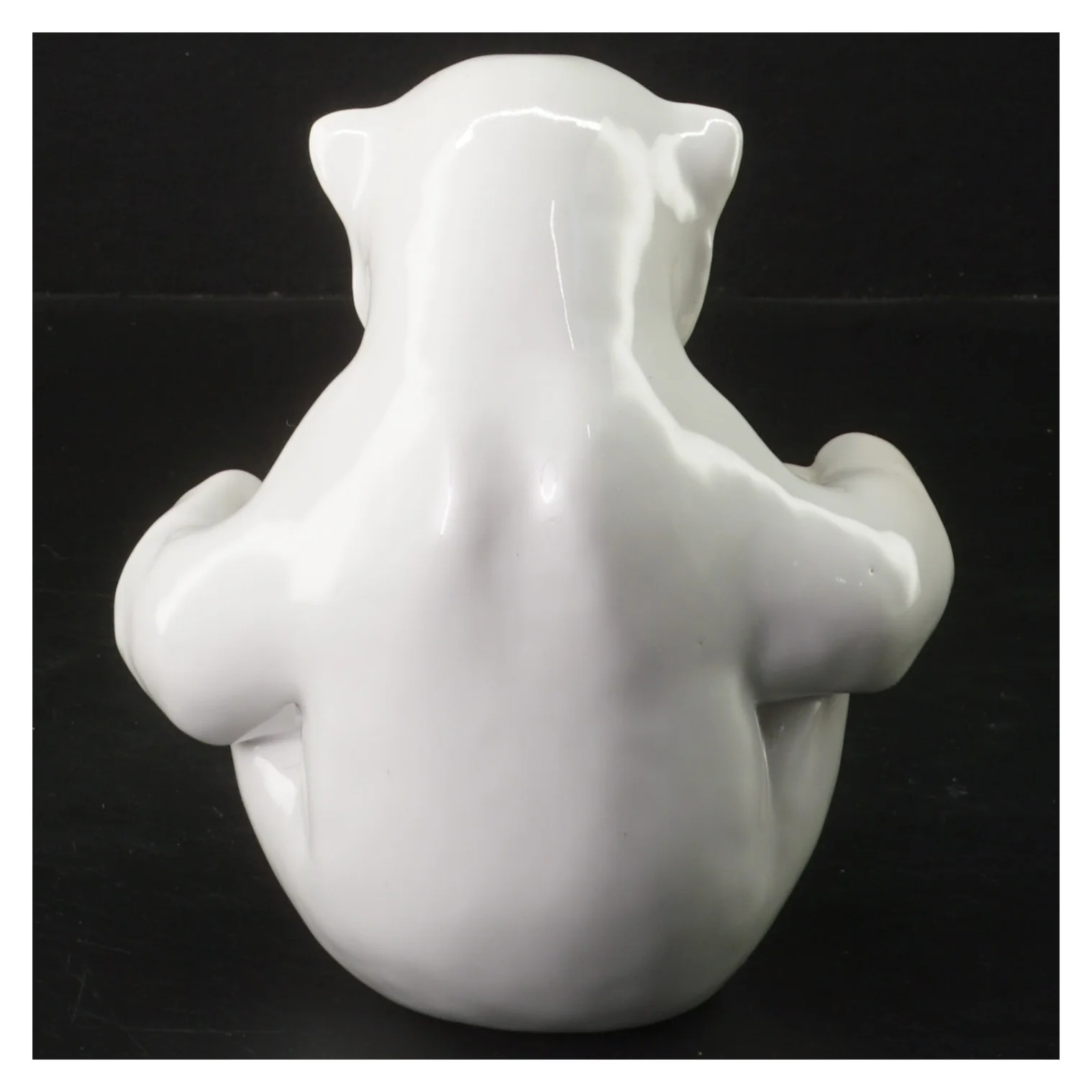 Porcelænsbjørn figur fra B&G (str. 14,5 cm)