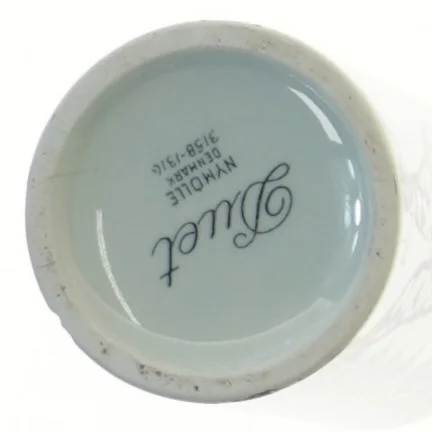 Udgået nymølle Dekorativ vase med kunstnerisk design fra Nymölle (str. 18 cm)