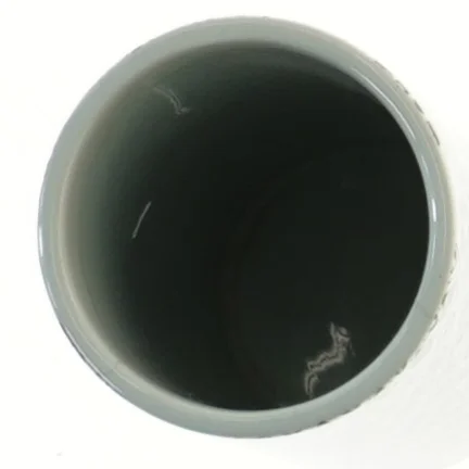 Udgået nymølle Dekorativ vase med kunstnerisk design fra Nymölle (str. 18 cm)