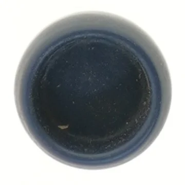 Lille blå vase (str. 6 cm)