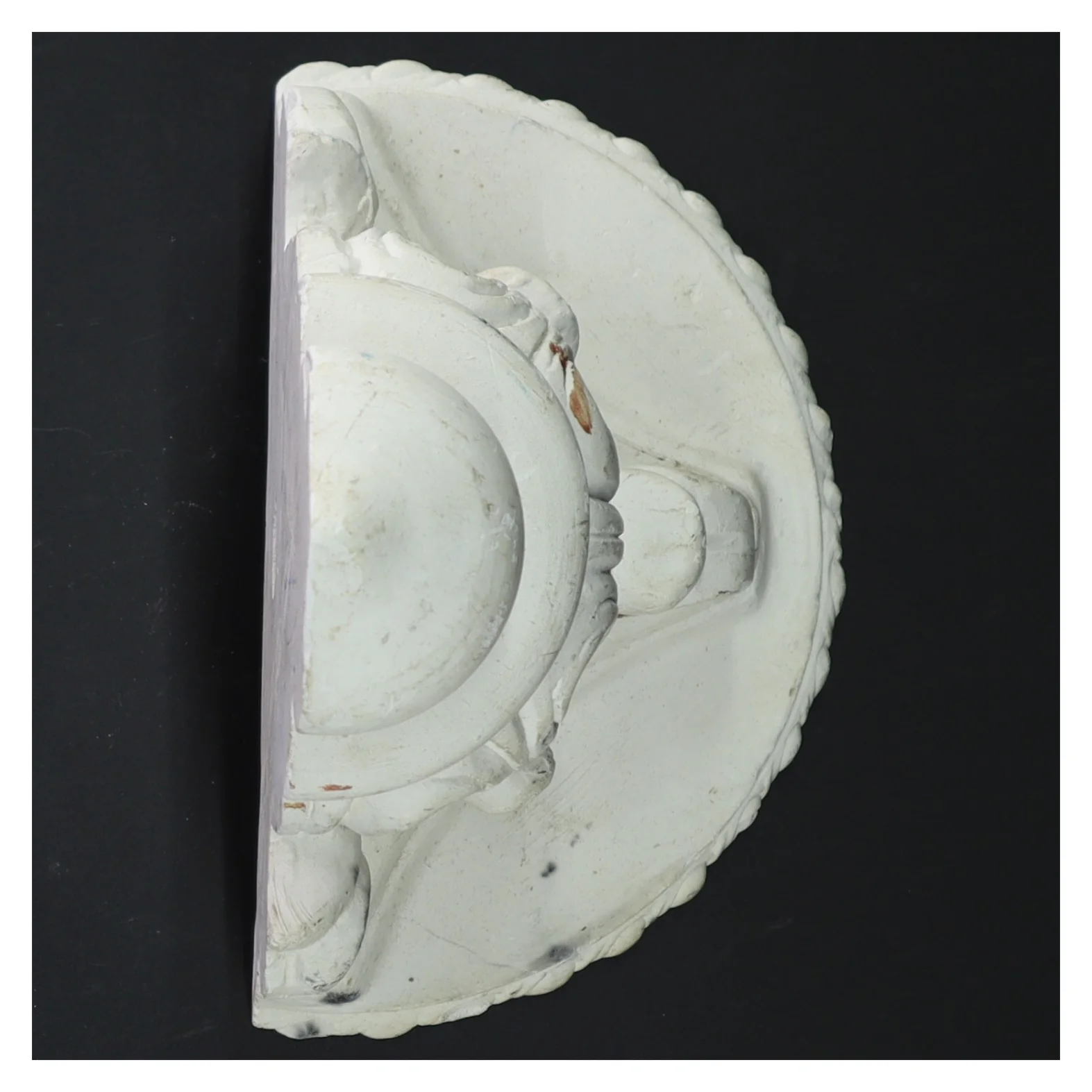 Dekorativ hvid stativ (str. 16,5 cm)