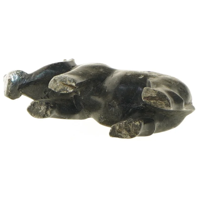 Skulptur af næsehorn (str. 8,5x14,5 cm)