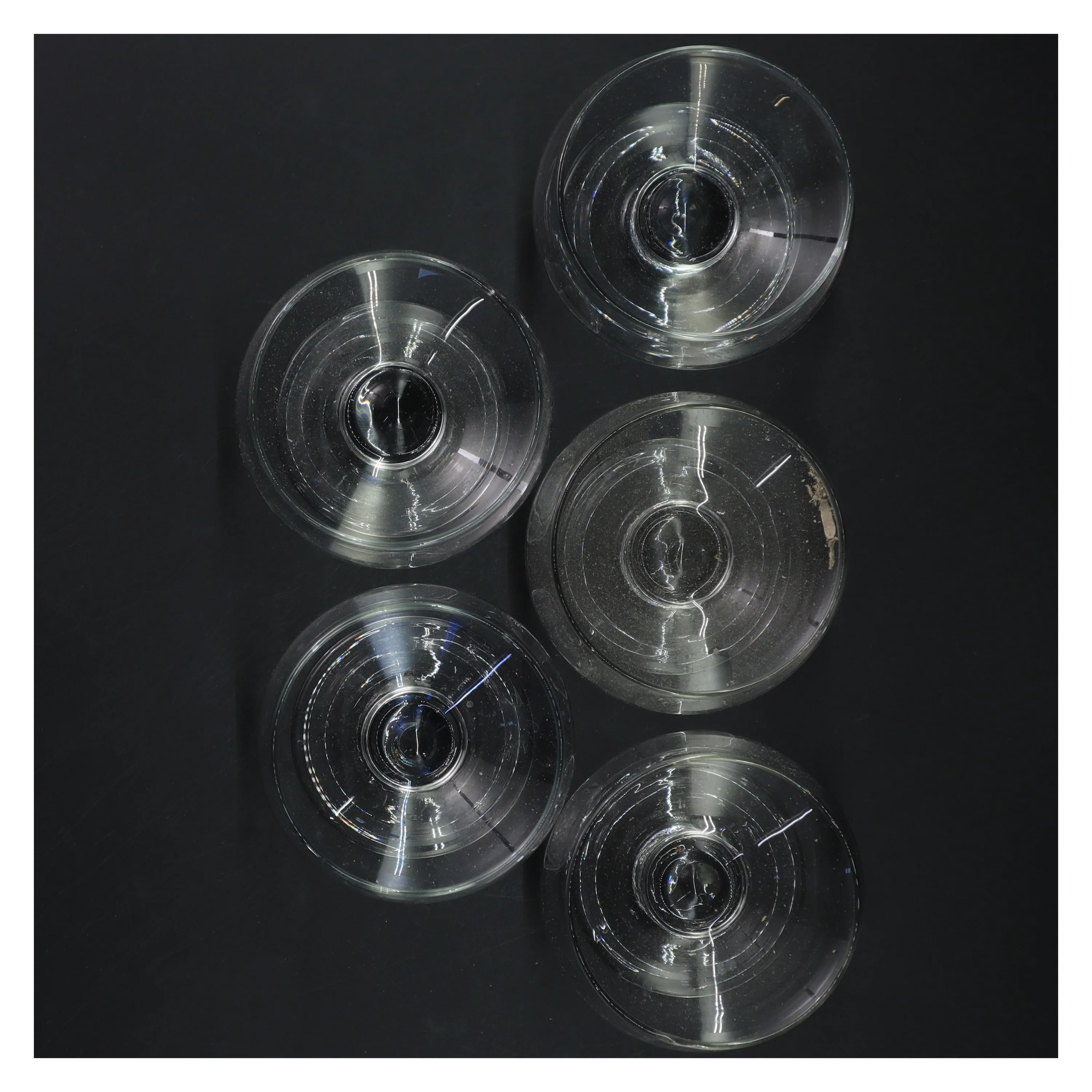 Sæt med 5 dessertskåle (str. Ø 11 cm)