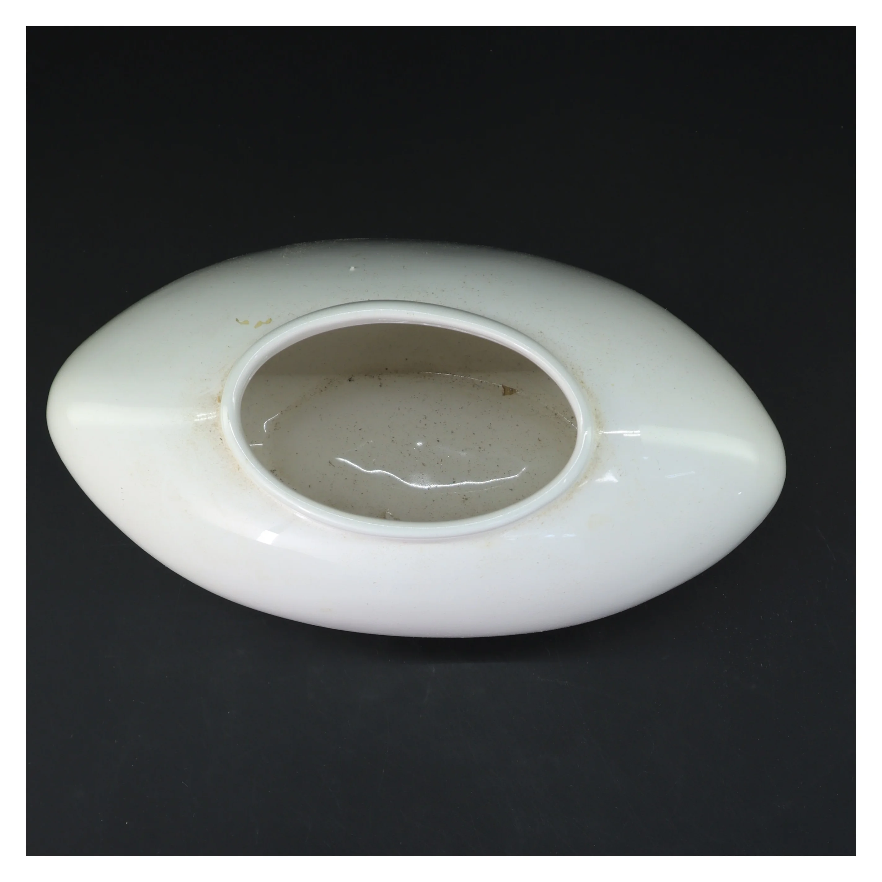 Hvid porcelænvase (str. 26 cm)